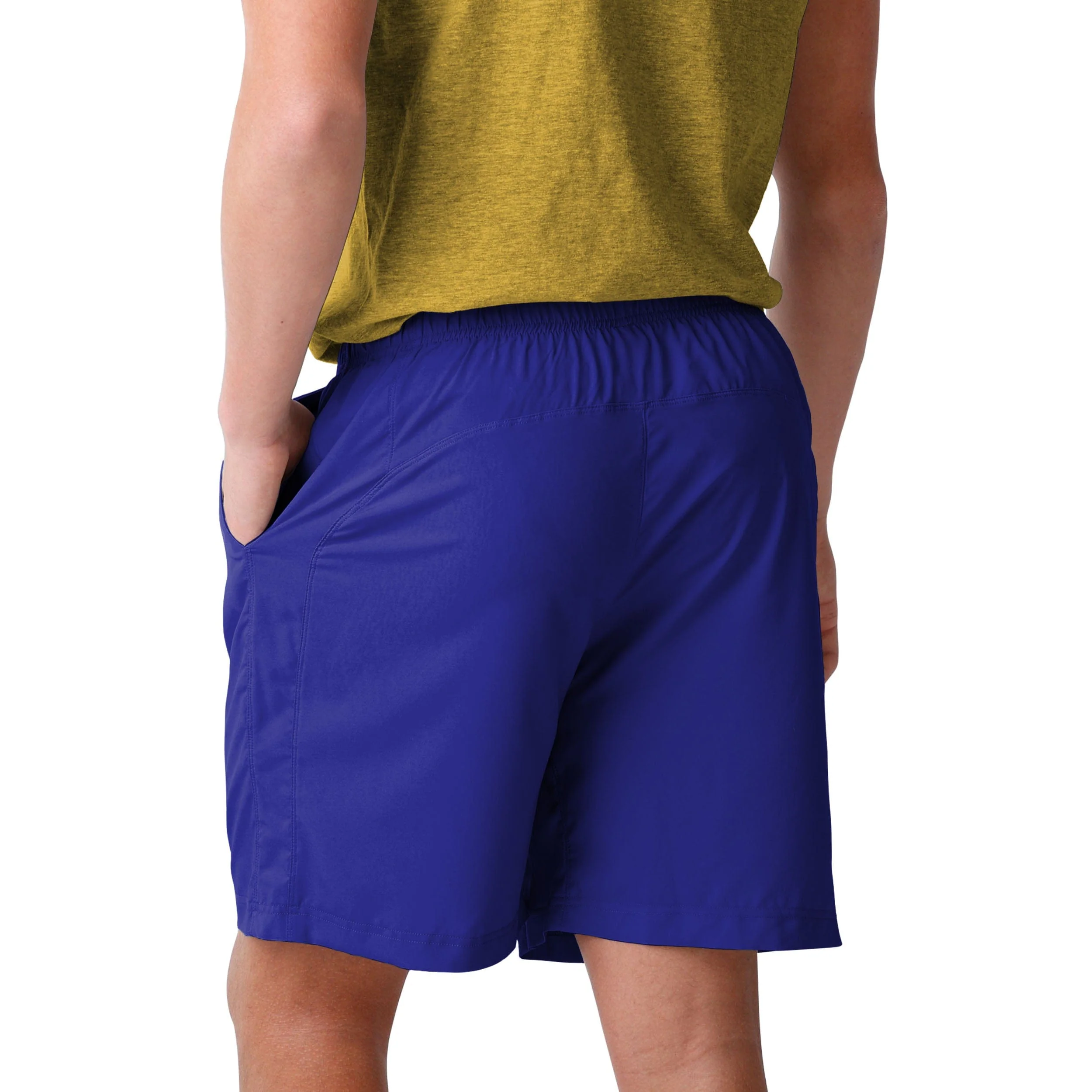 Baltimore Ravens NFL Mens Solid Woven Shorts - Image 3