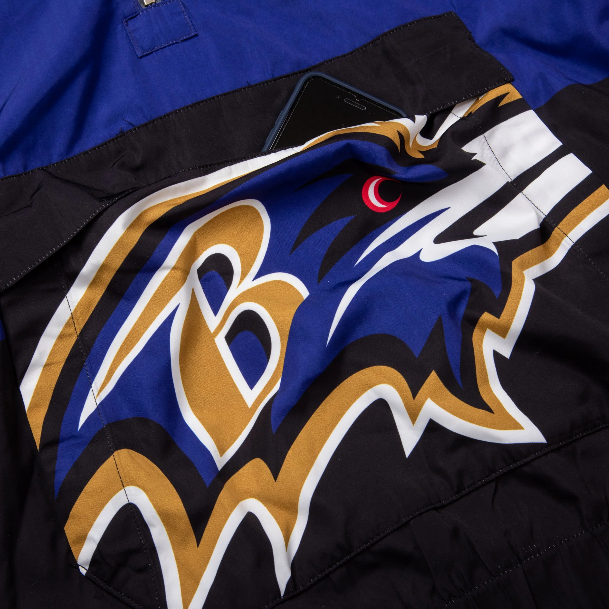Baltimore Ravens NFL Mens Warm-Up Windbreaker - Image 3