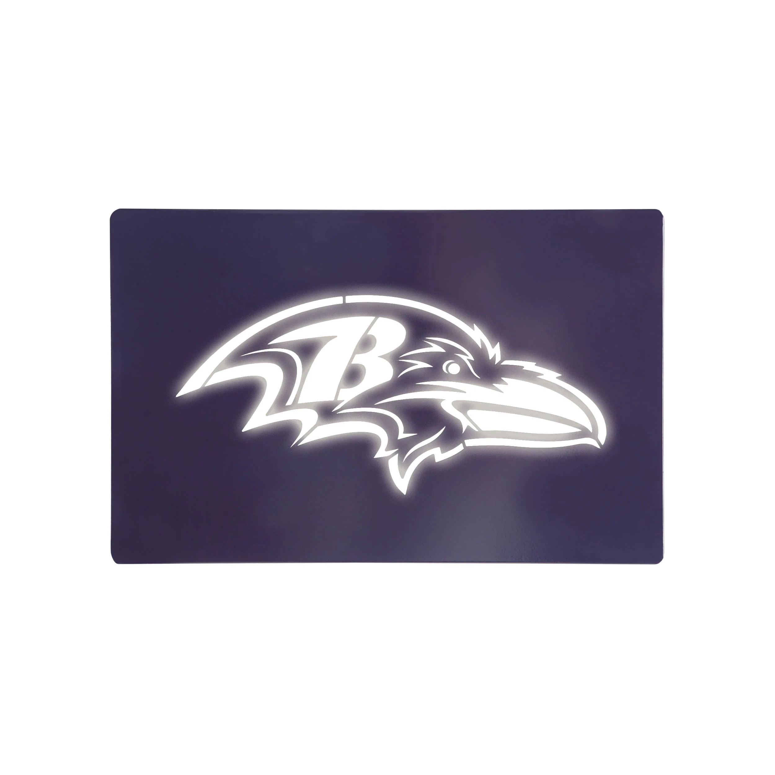 Baltimore Ravens NFL Metal Light Up Logo Sign - Image 4