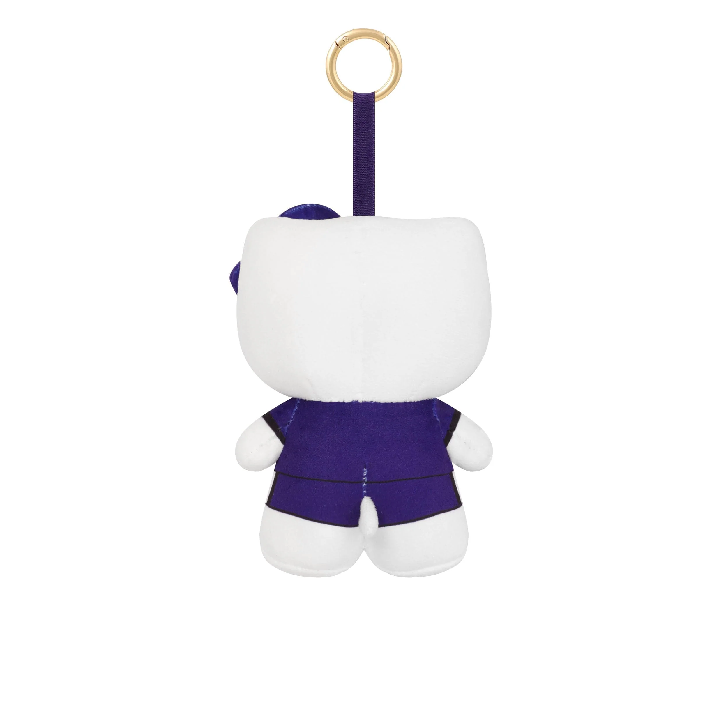 Baltimore Ravens NFL Plush Hello Kitty® Bag Charm Keychain - Image 2
