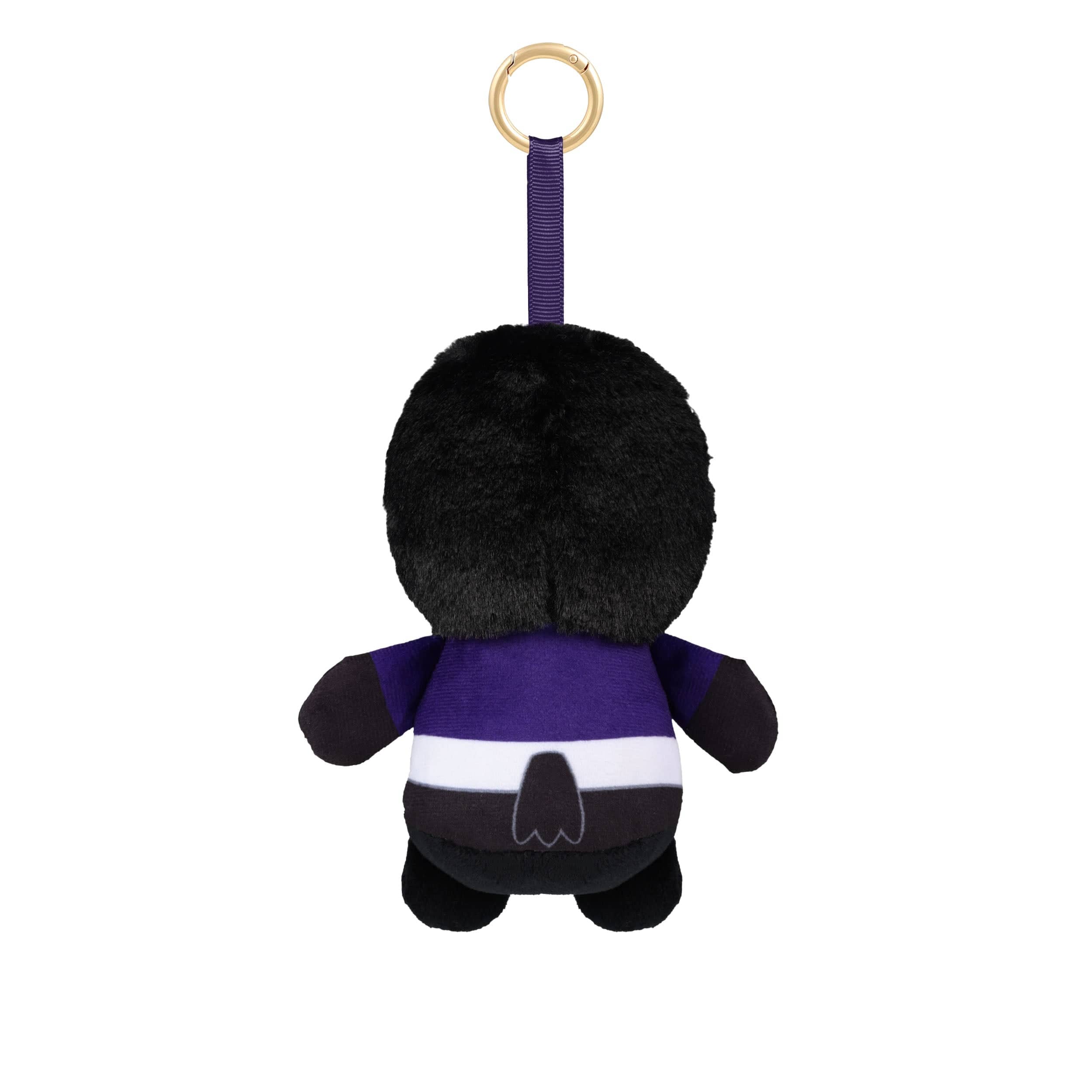 Baltimore Ravens NFL Plush Teamie Beanie Mascot Bag Charm Keychain - Image 4