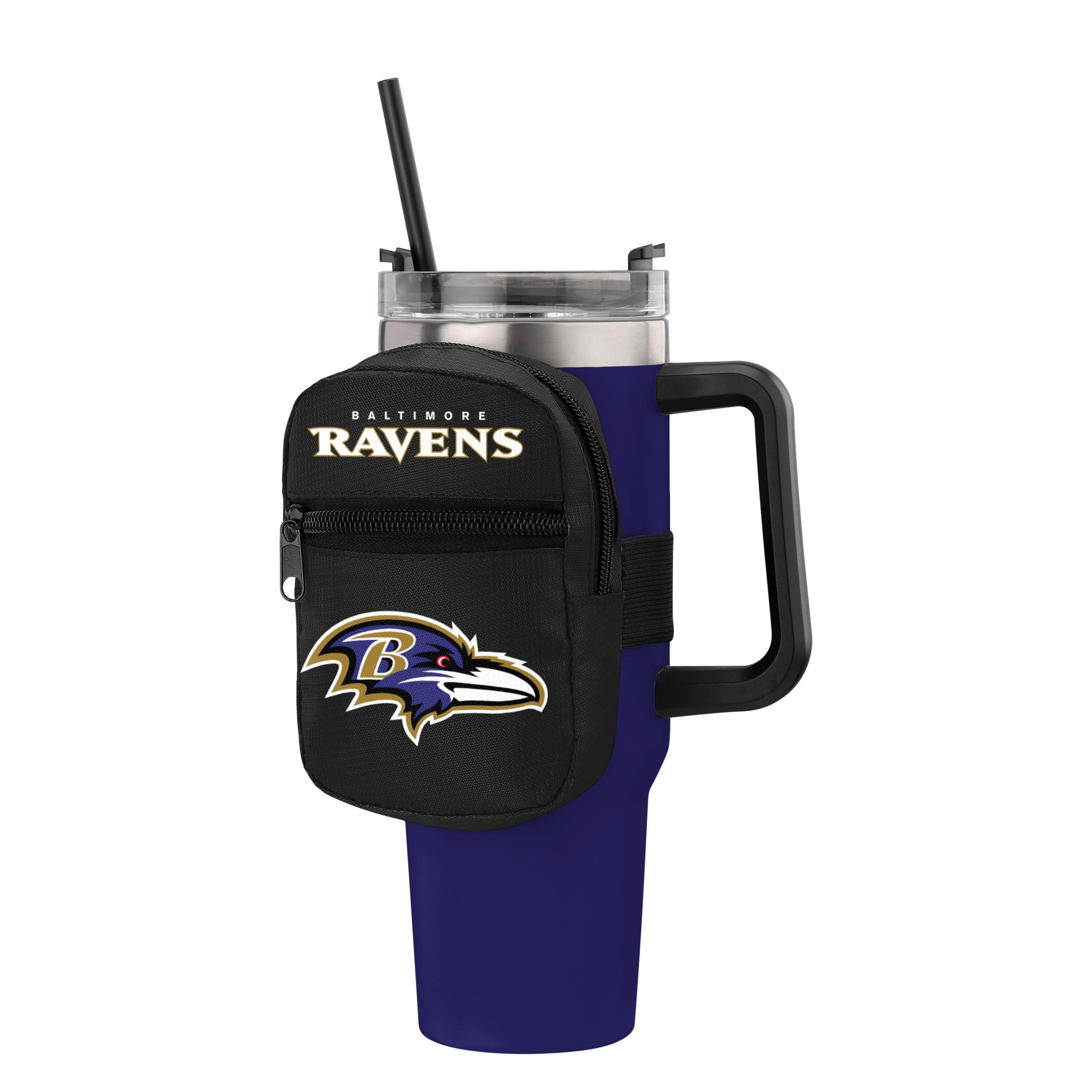 Baltimore Ravens NFL Primary Logo Tumbler Fanny Pack - Image 2