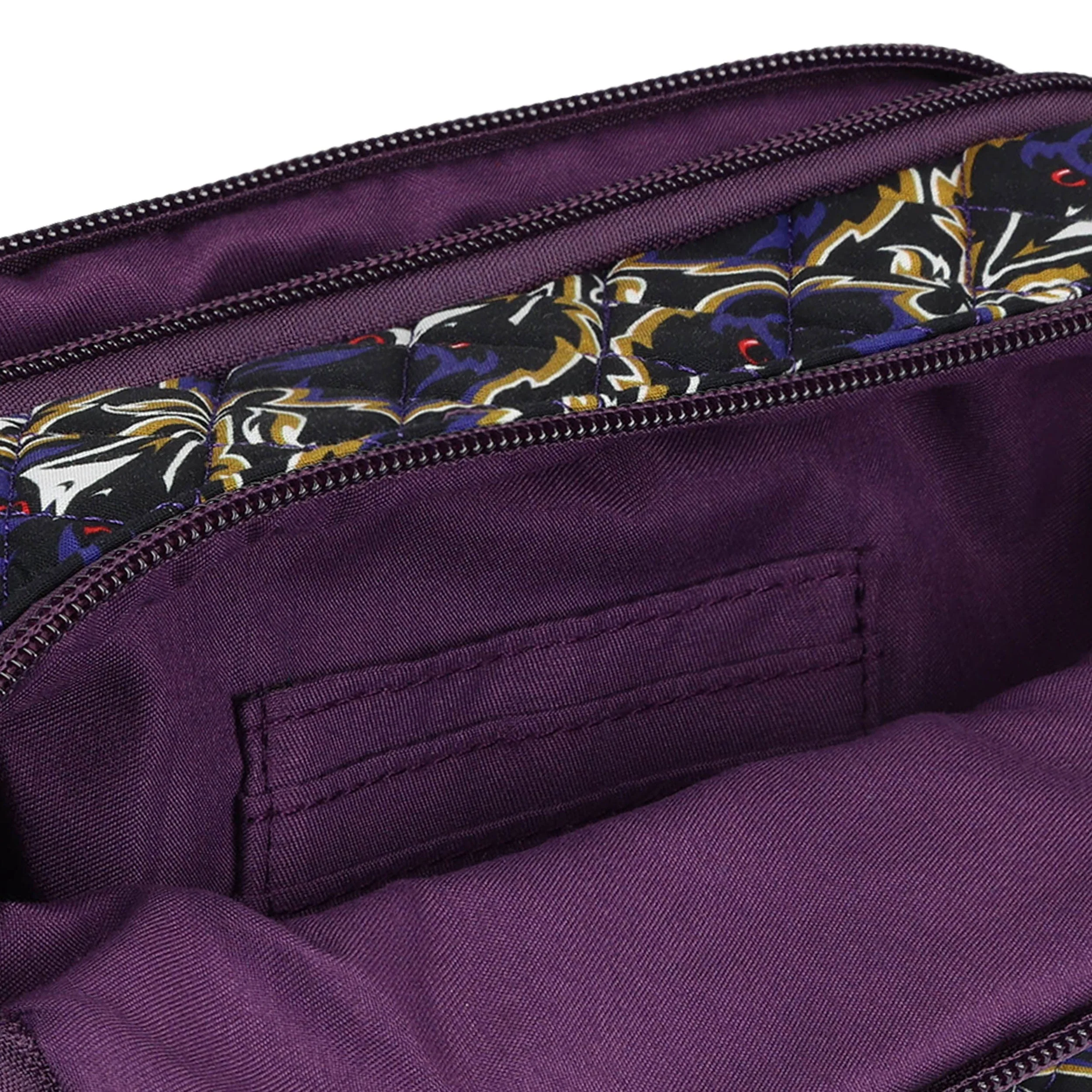 Baltimore Ravens NFL Quilted Crossbody Bag - Image 4