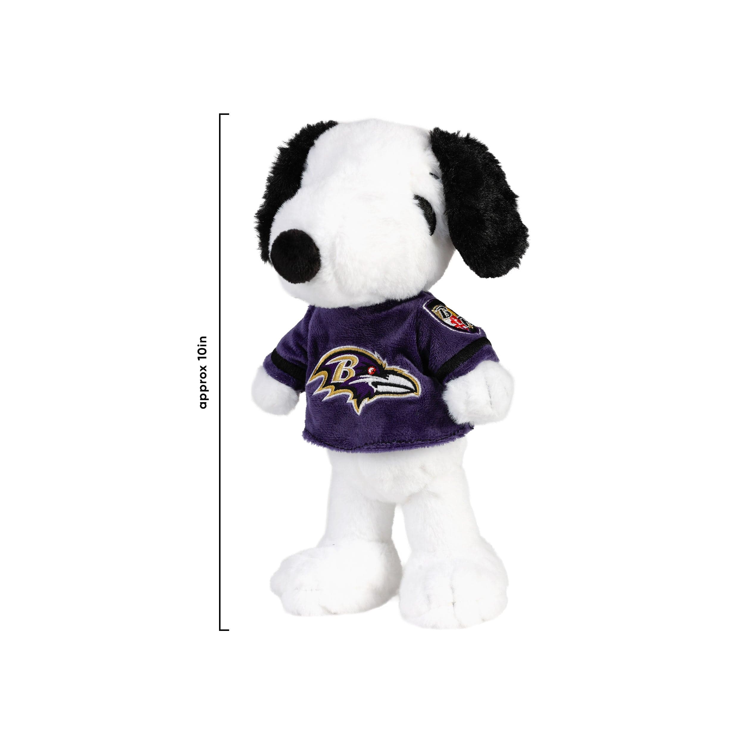 Baltimore Ravens NFL Snoopy Peanuts Team Jersey Plush - Image 2