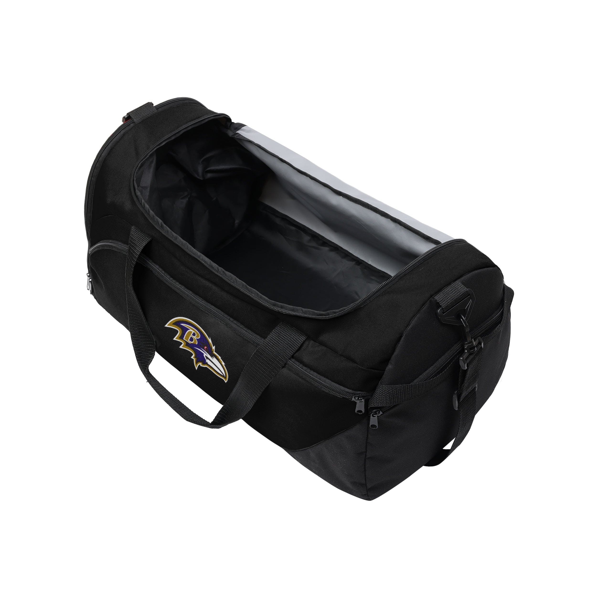 Baltimore Ravens NFL Solid Big Logo Duffle Bag - Image 3