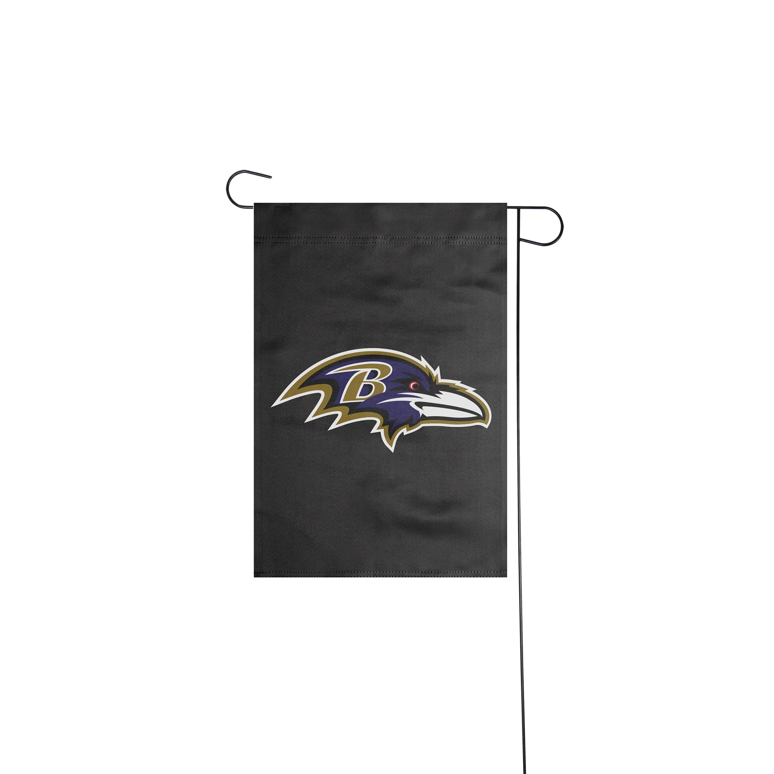 Baltimore Ravens NFL Solid Garden Flag - Image 2