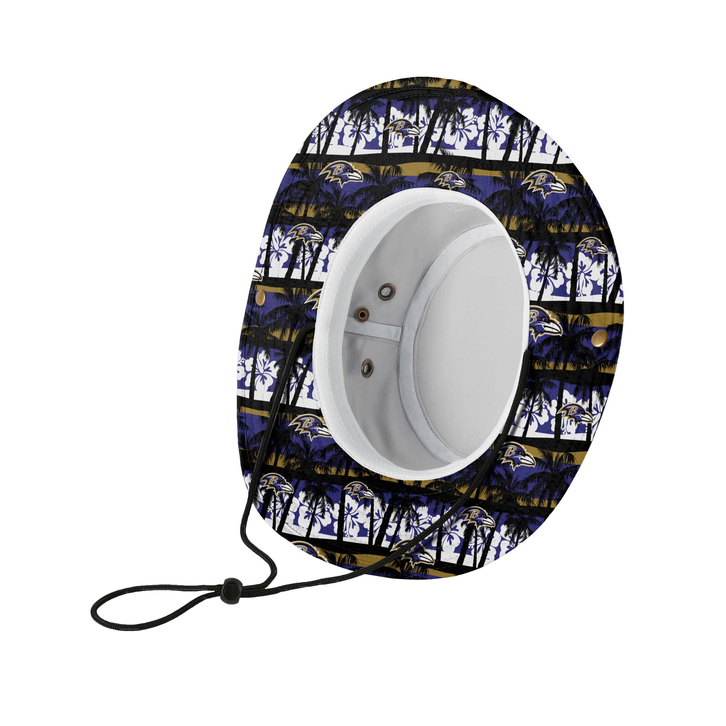 Baltimore Ravens NFL Solid Hybrid Boonie Hat - Image 5