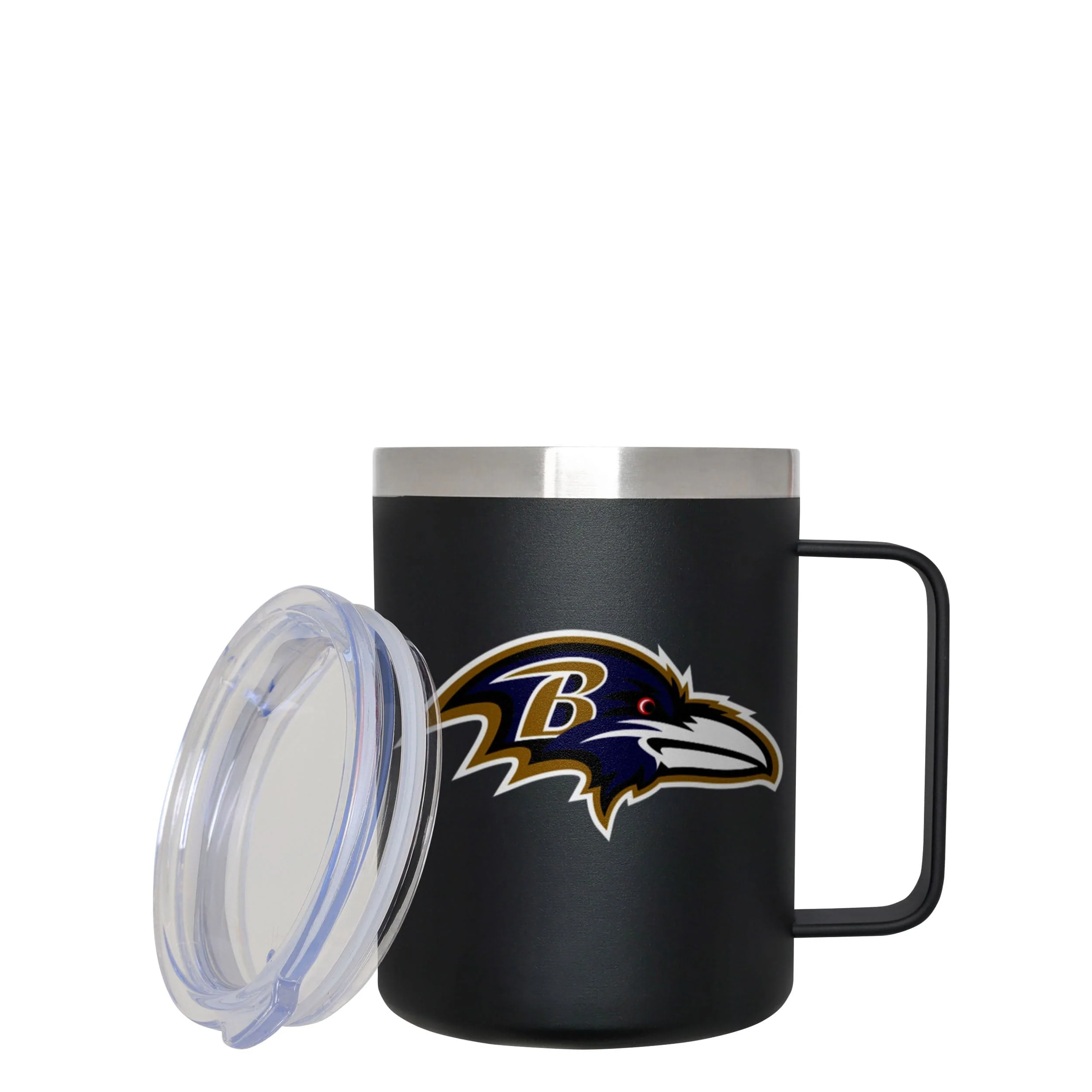 Baltimore Ravens NFL Team Color Insulated Stainless Steel Mug - Image 3