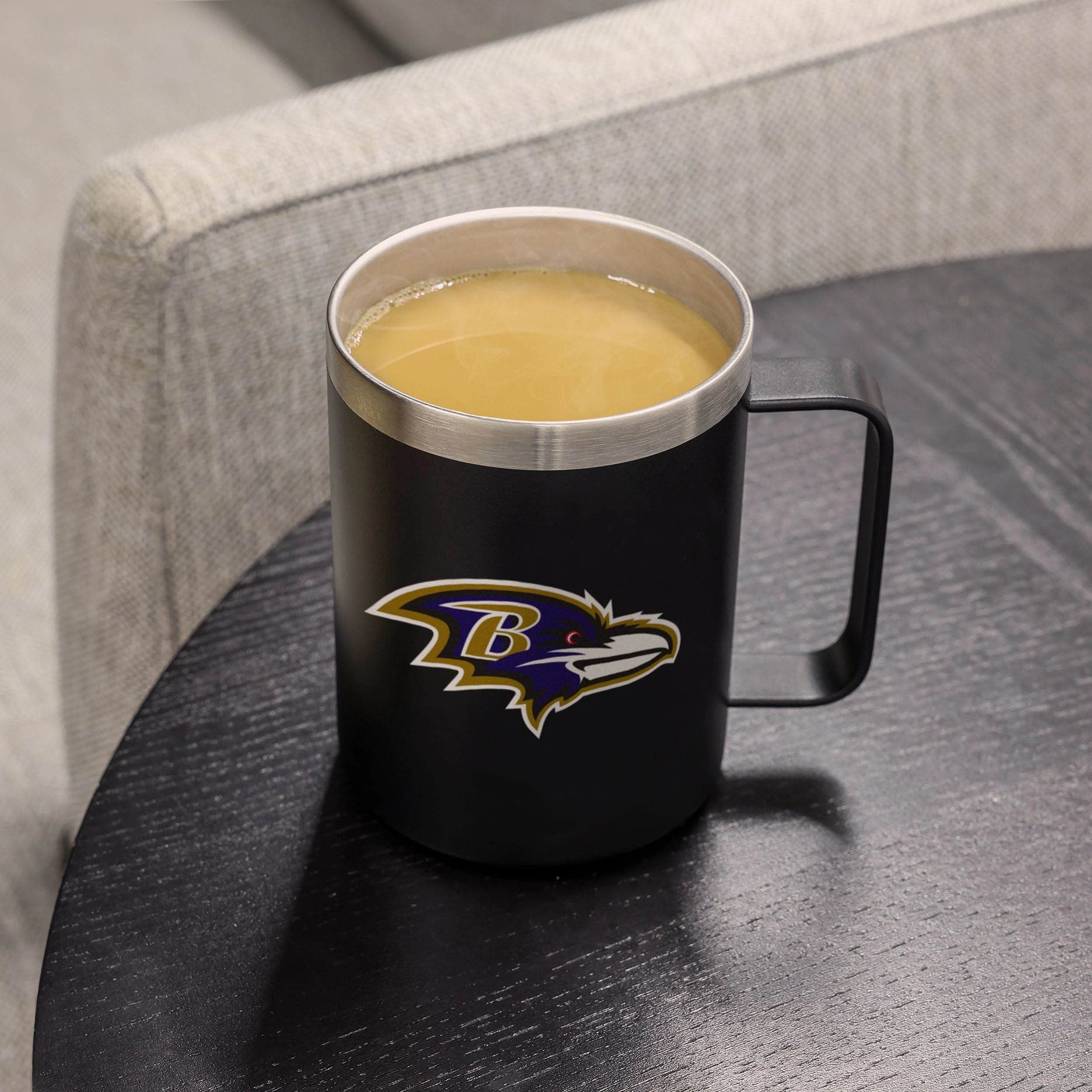 Baltimore Ravens NFL Team Color Insulated Stainless Steel Mug - Image 4