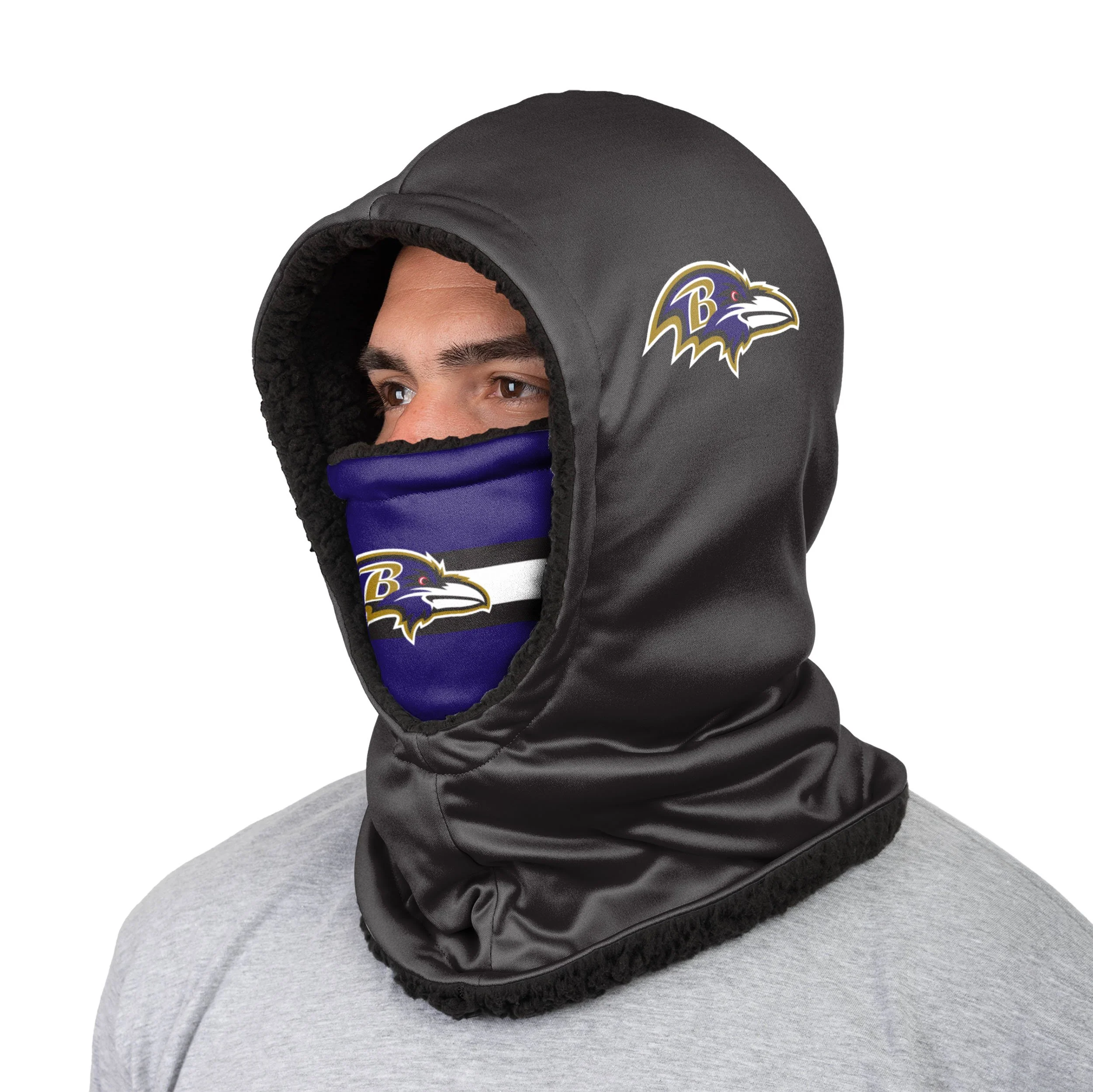 Baltimore Ravens NFL Thematic Hooded Gaiter - Image 2