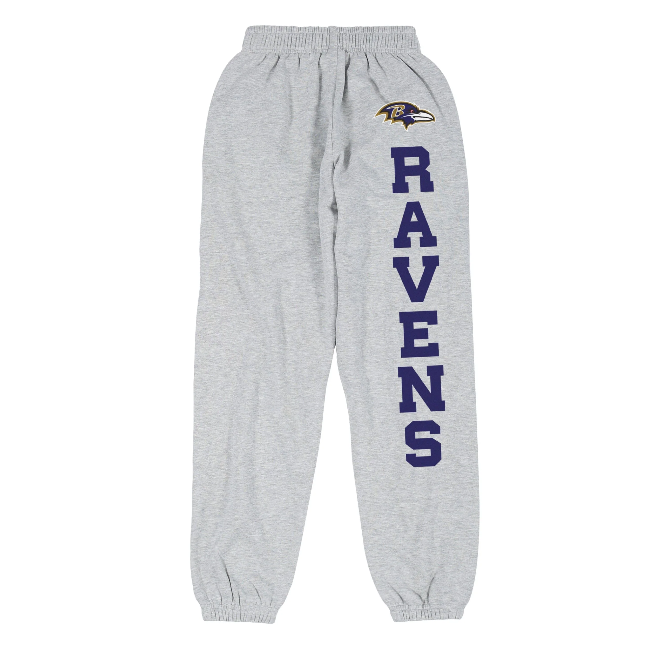 Baltimore Ravens NFL Womens Big Wordmark Gray Sweatpants - Image 5