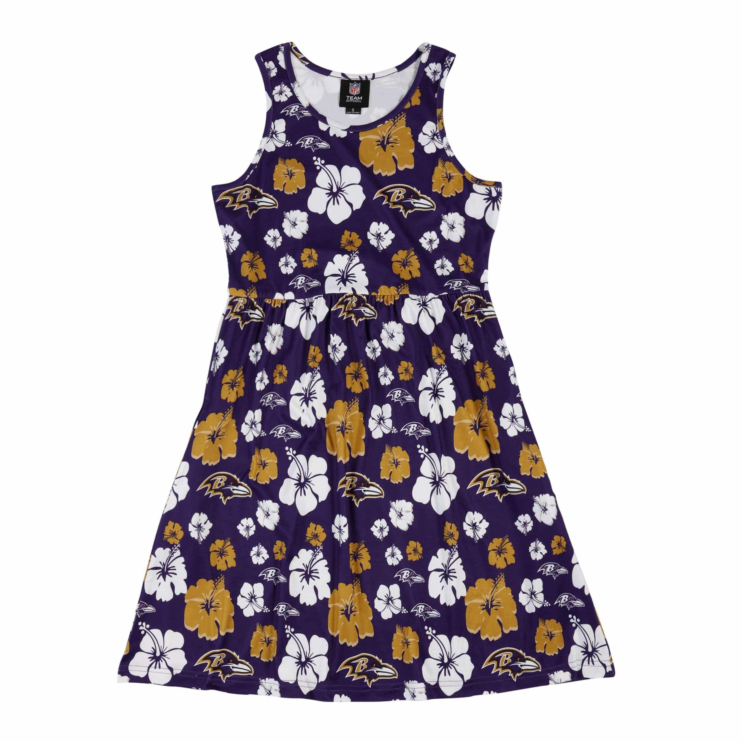 Baltimore Ravens NFL Womens Fan Favorite Floral Sundress - Image 4