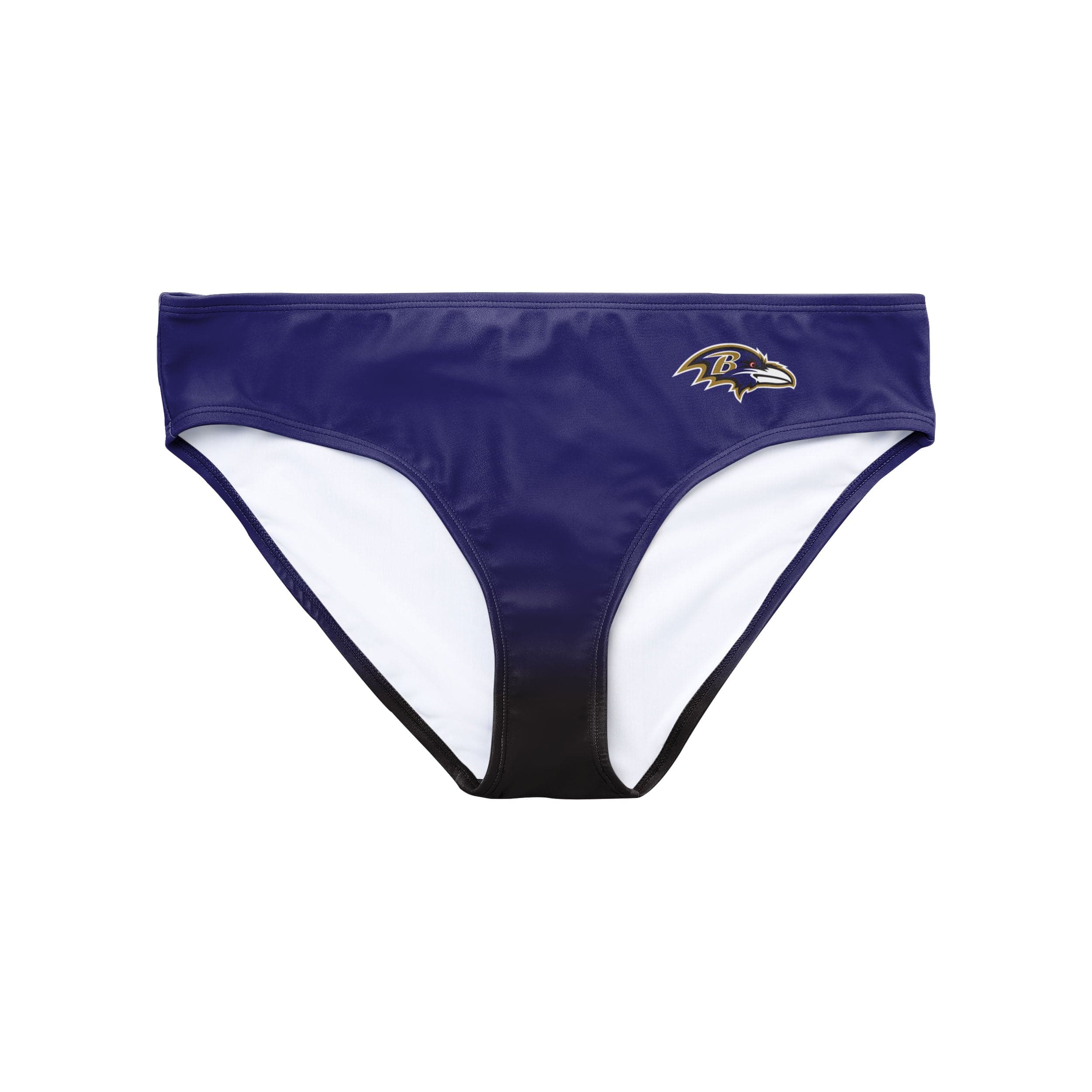 Baltimore Ravens NFL Womens Gametime Gradient Bikini Bottom - Image 2