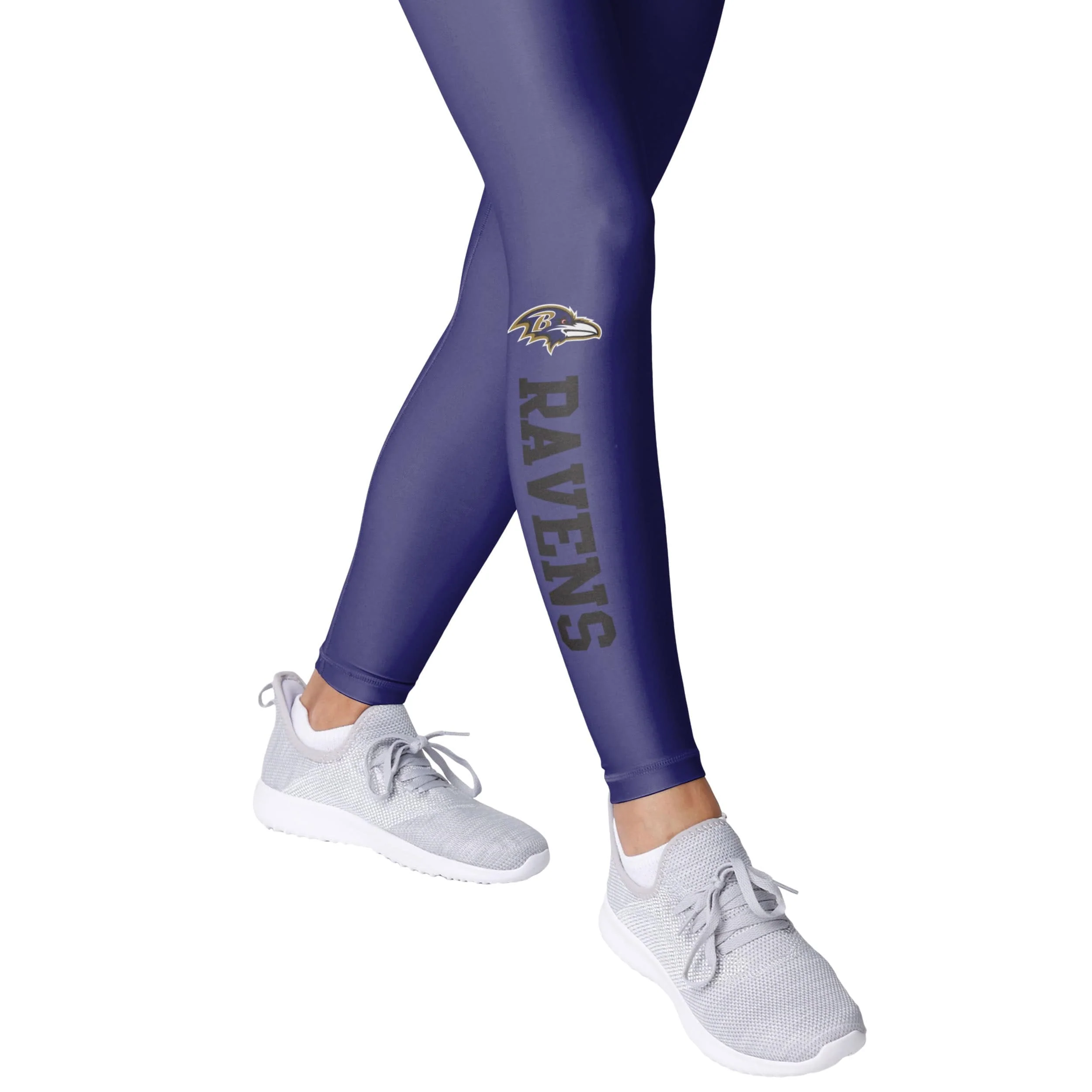 Baltimore Ravens NFL Womens Solid Wordmark Leggings - Image 4