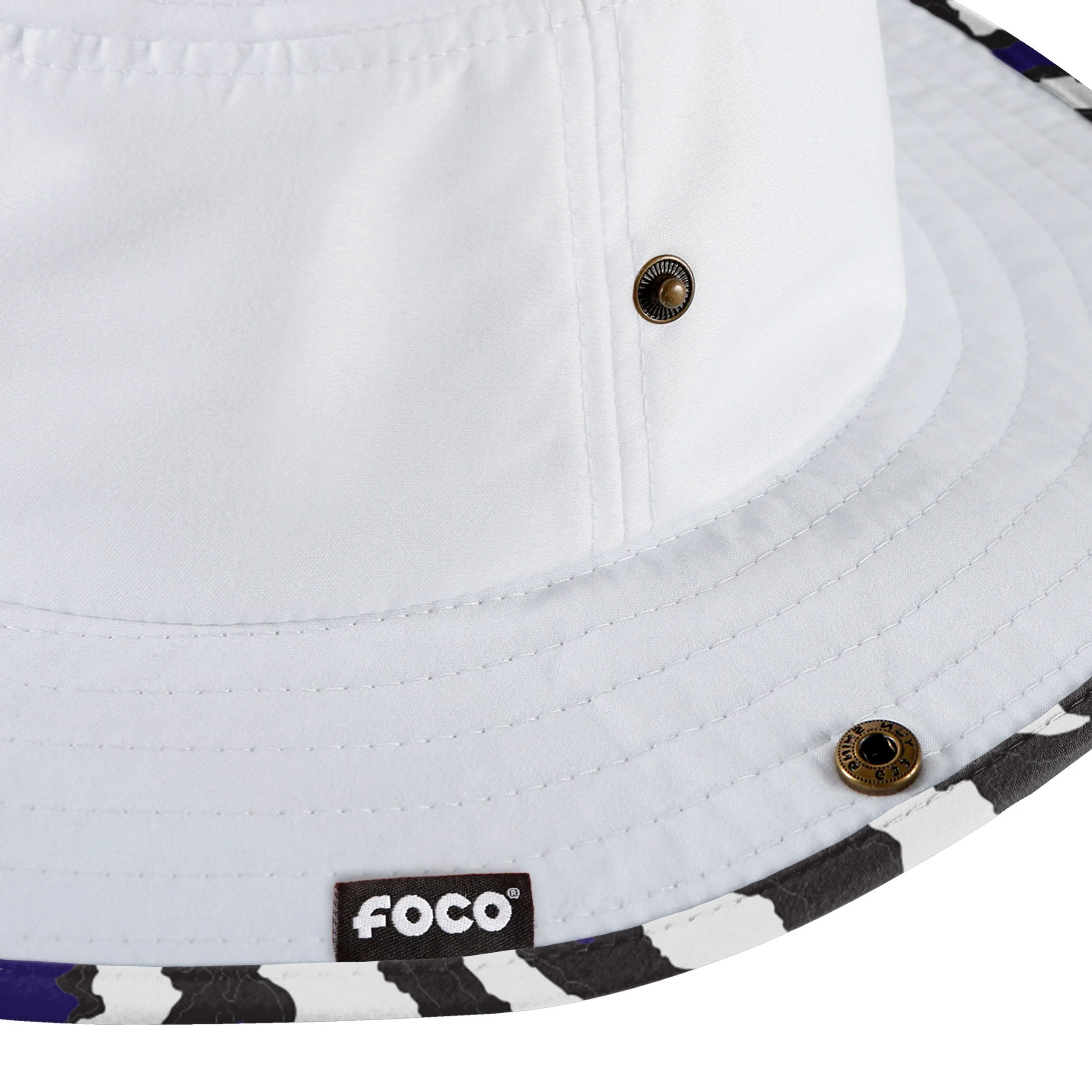 Baltimore Ravens NFL Womens White Hybrid Boonie Hat - Image 3