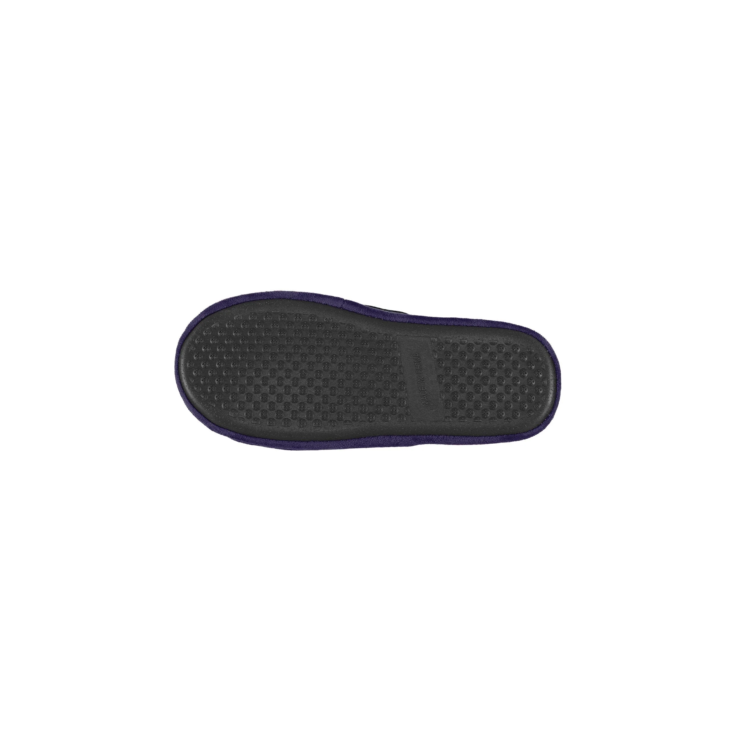 Baltimore Ravens NFL Youth Logo Staycation Slippers - Image 5
