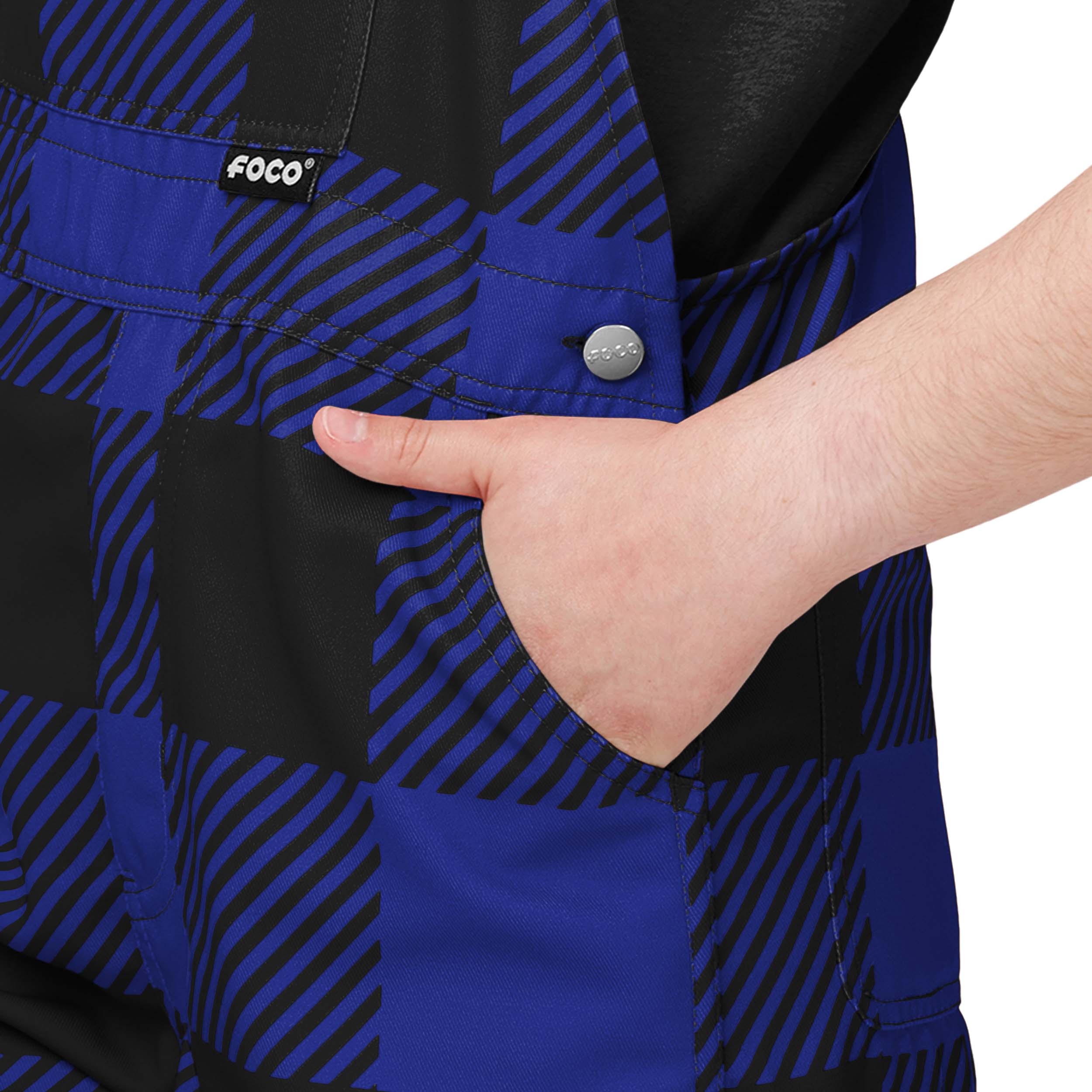 Baltimore Ravens NFL Youth Plaid Bib Overalls - Image 5