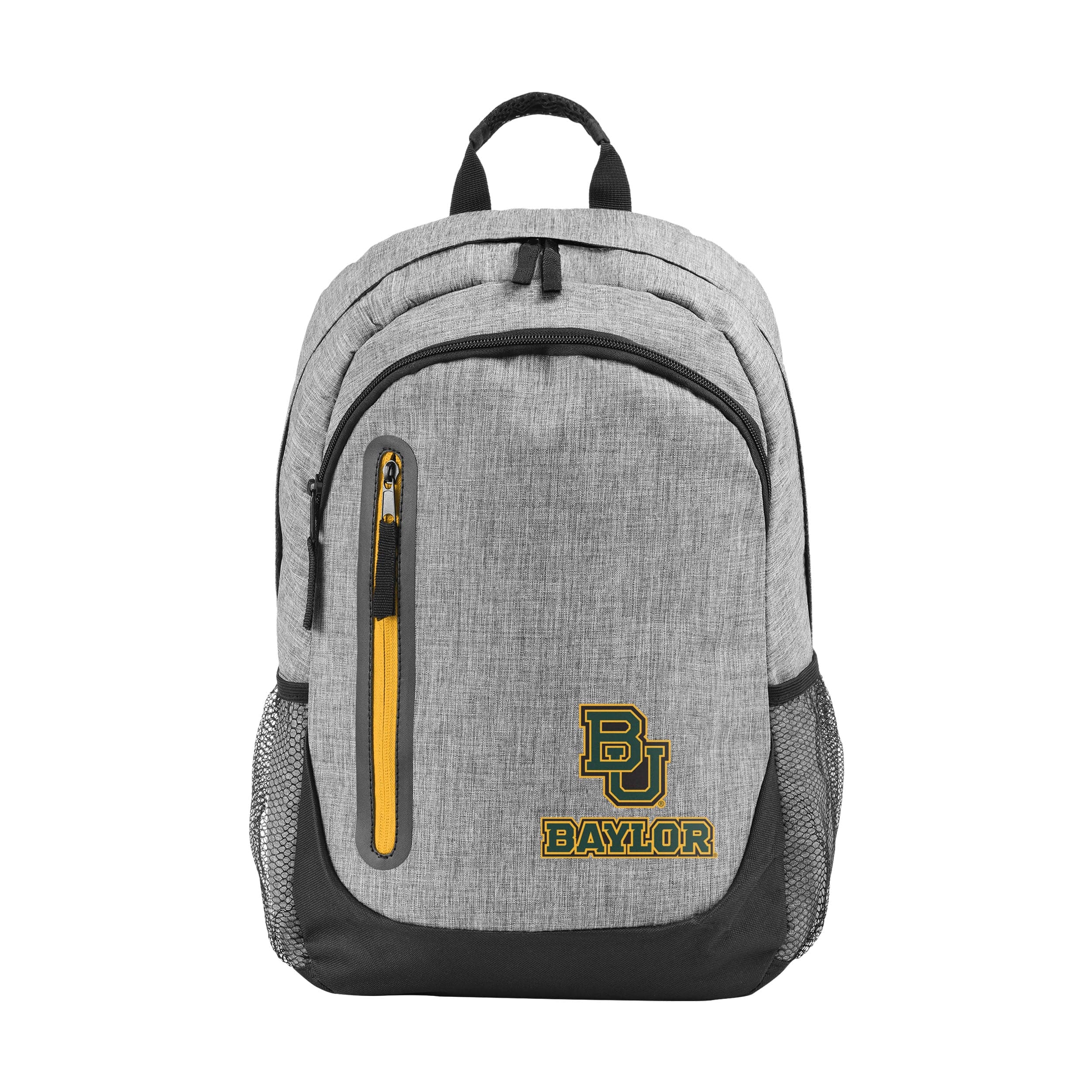 Baylor Bears NCAA Heather Grey Bold Color Backpack