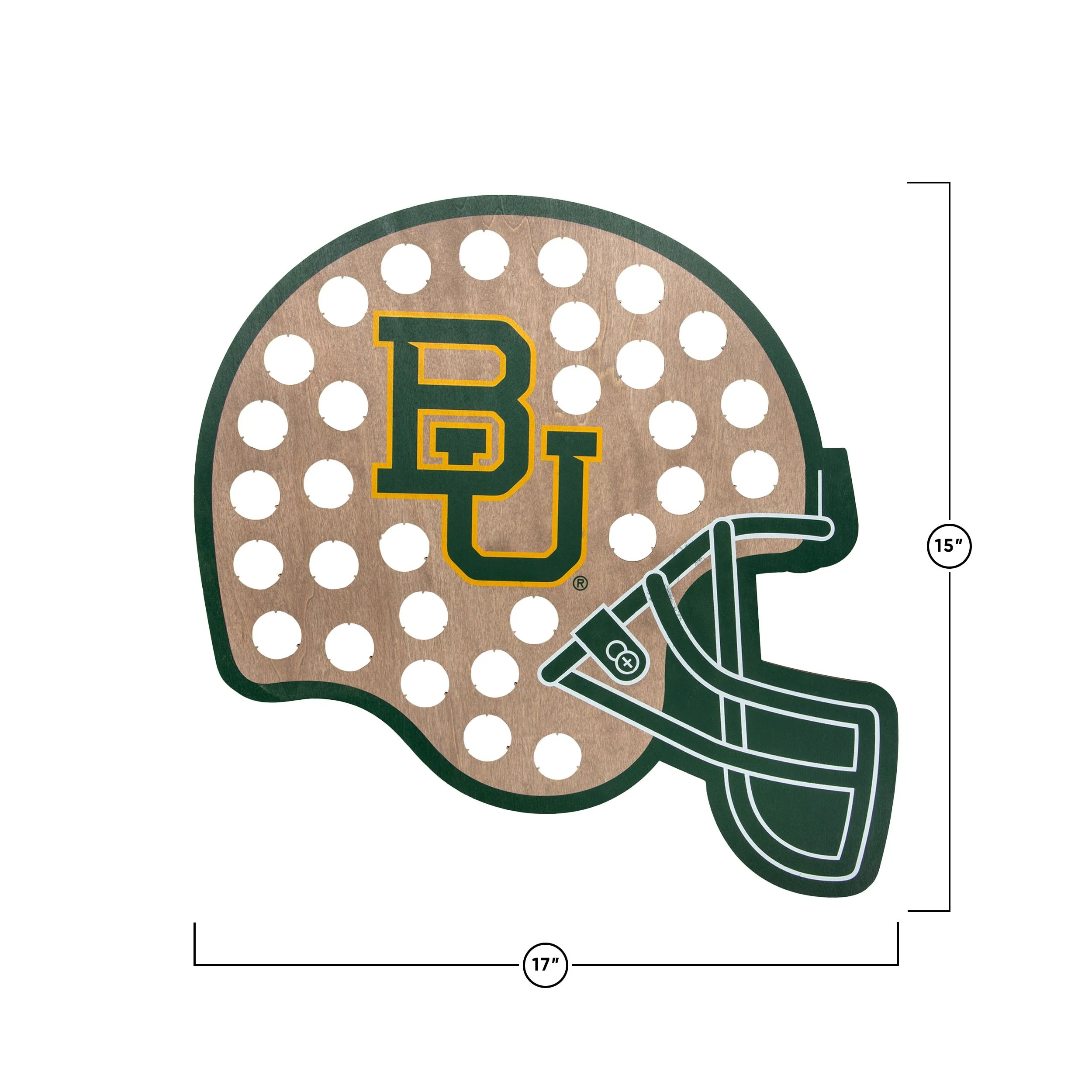 Baylor Bears NCAA Push Bottle Cap Wall Sign - Image 3