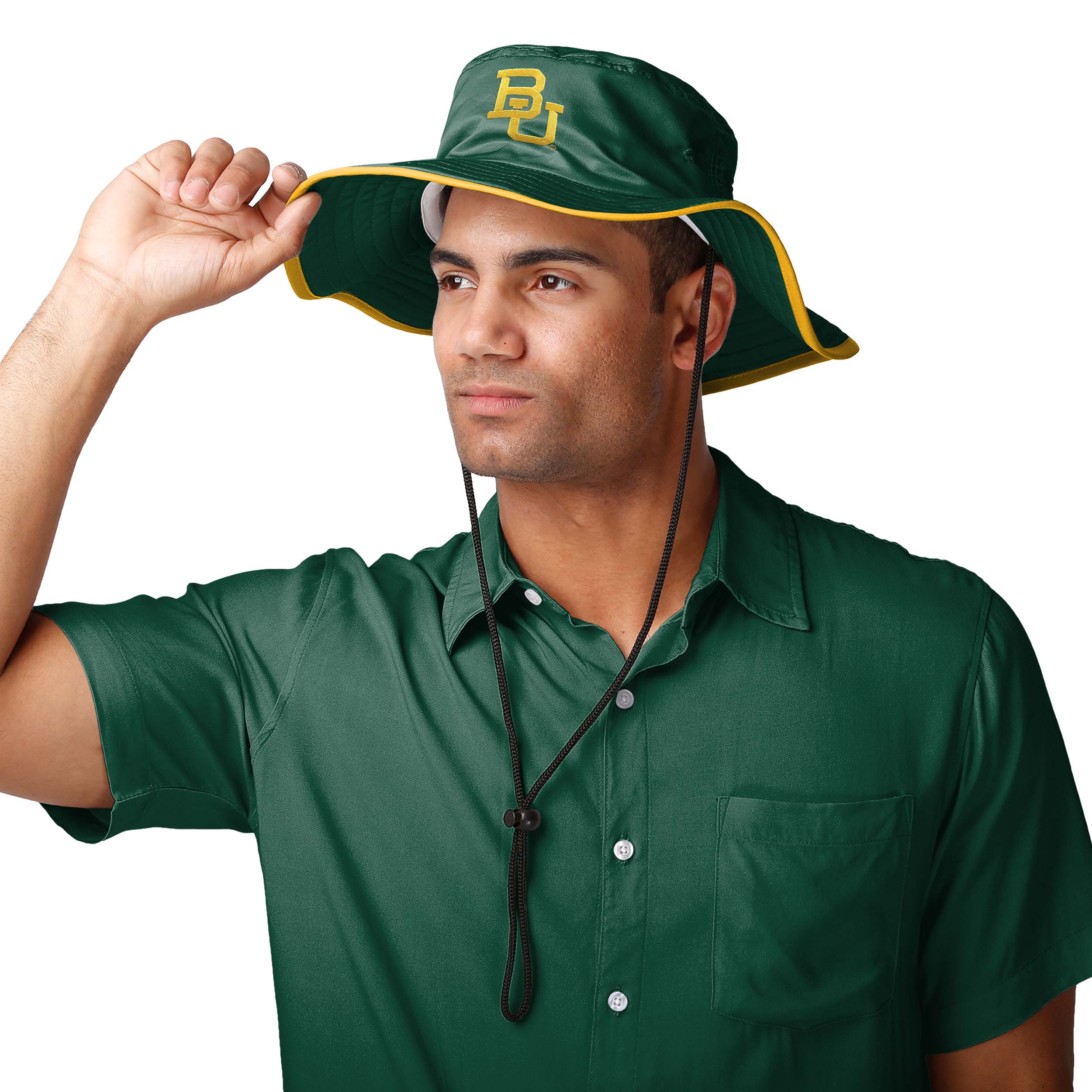 Baylor Bears NCAA Solid Boonie Hat - Image 2