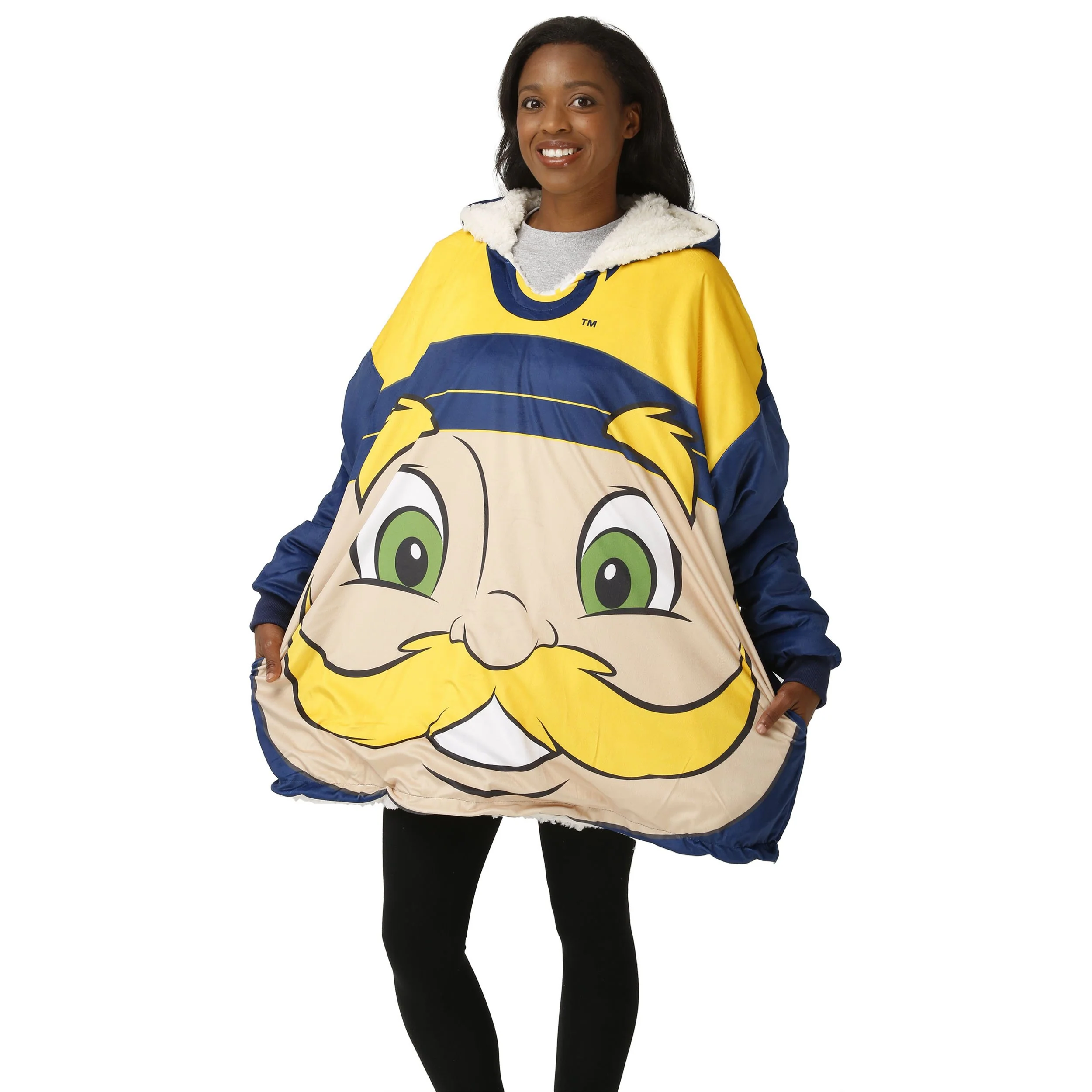 Bernie Brewer Milwaukee Brewers MLB Reversible Mascot Hoodeez - Image 5