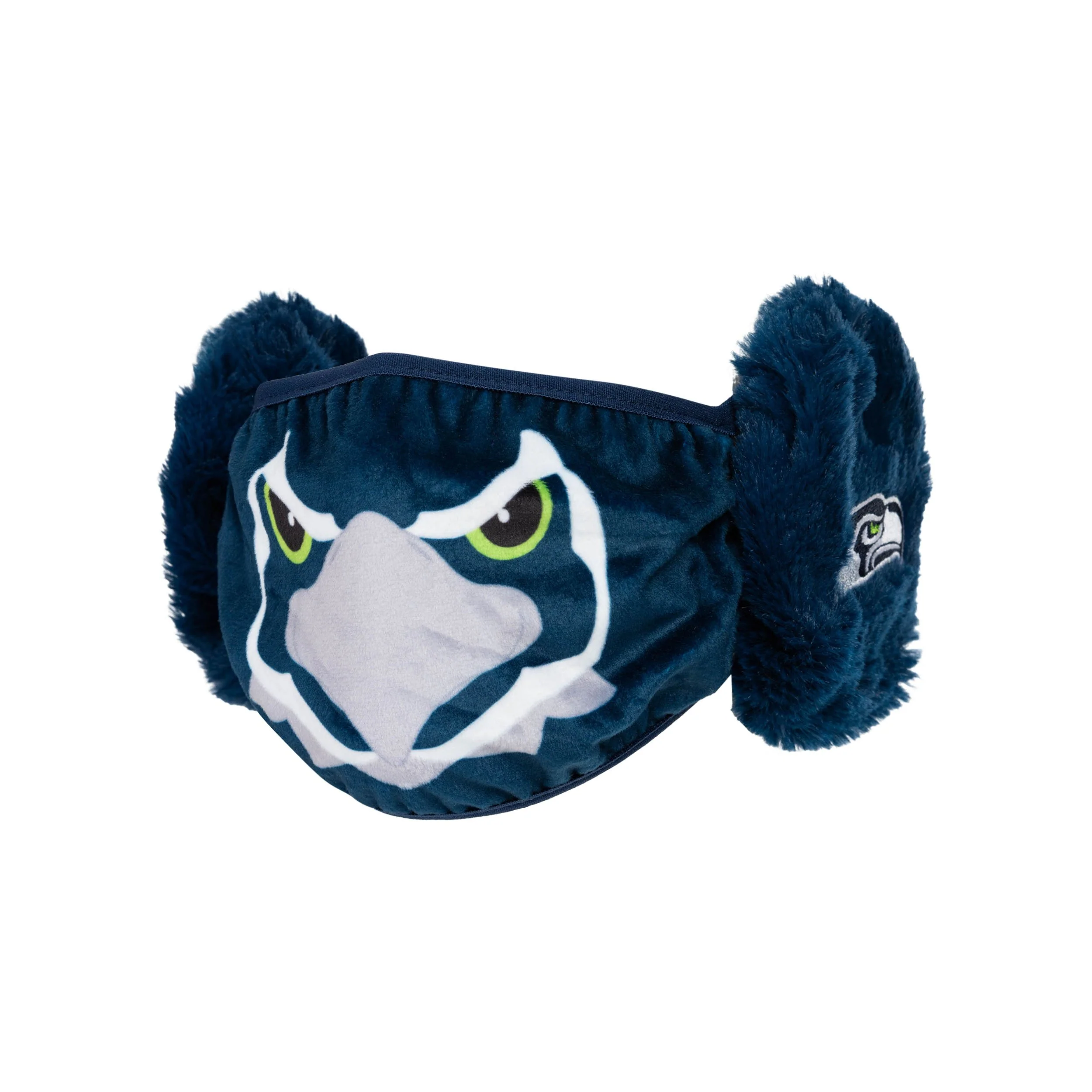 Blitz Seattle Seahawks NFL Mascot Earmuff Face Cover - Image 2