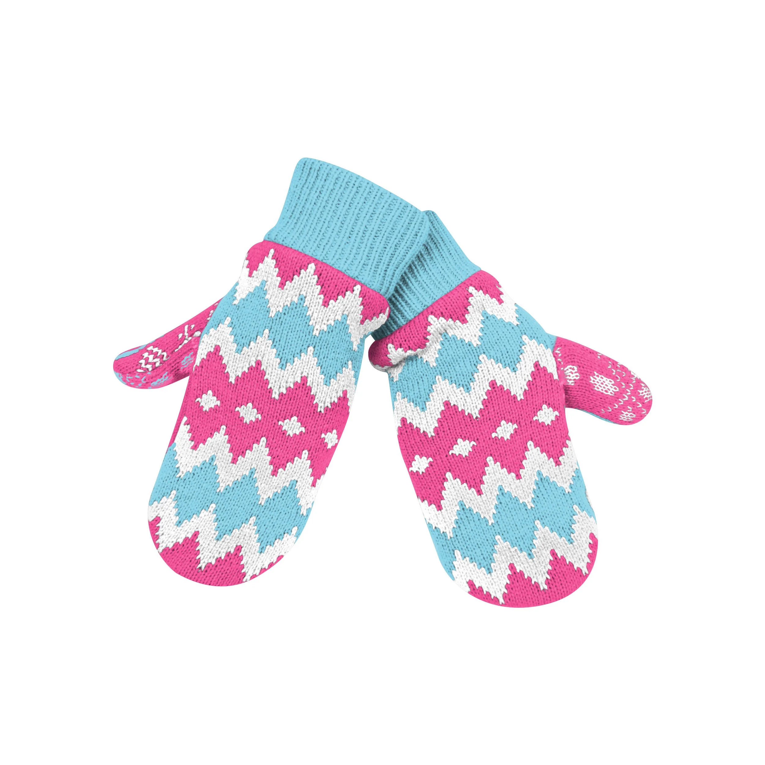 Blue & Pink Mittens - Image 2