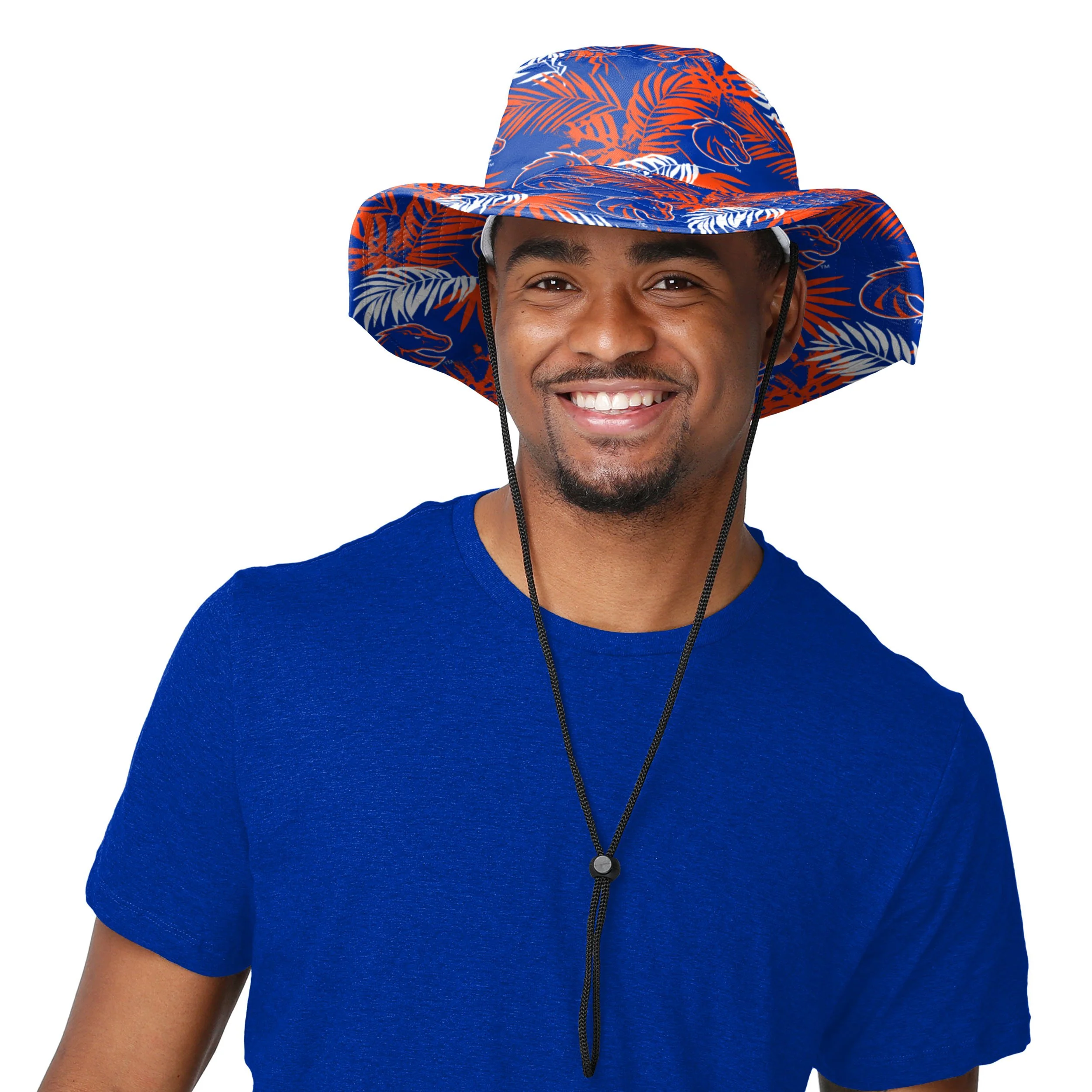Boise State Broncos NCAA Floral Boonie Hat - Image 2