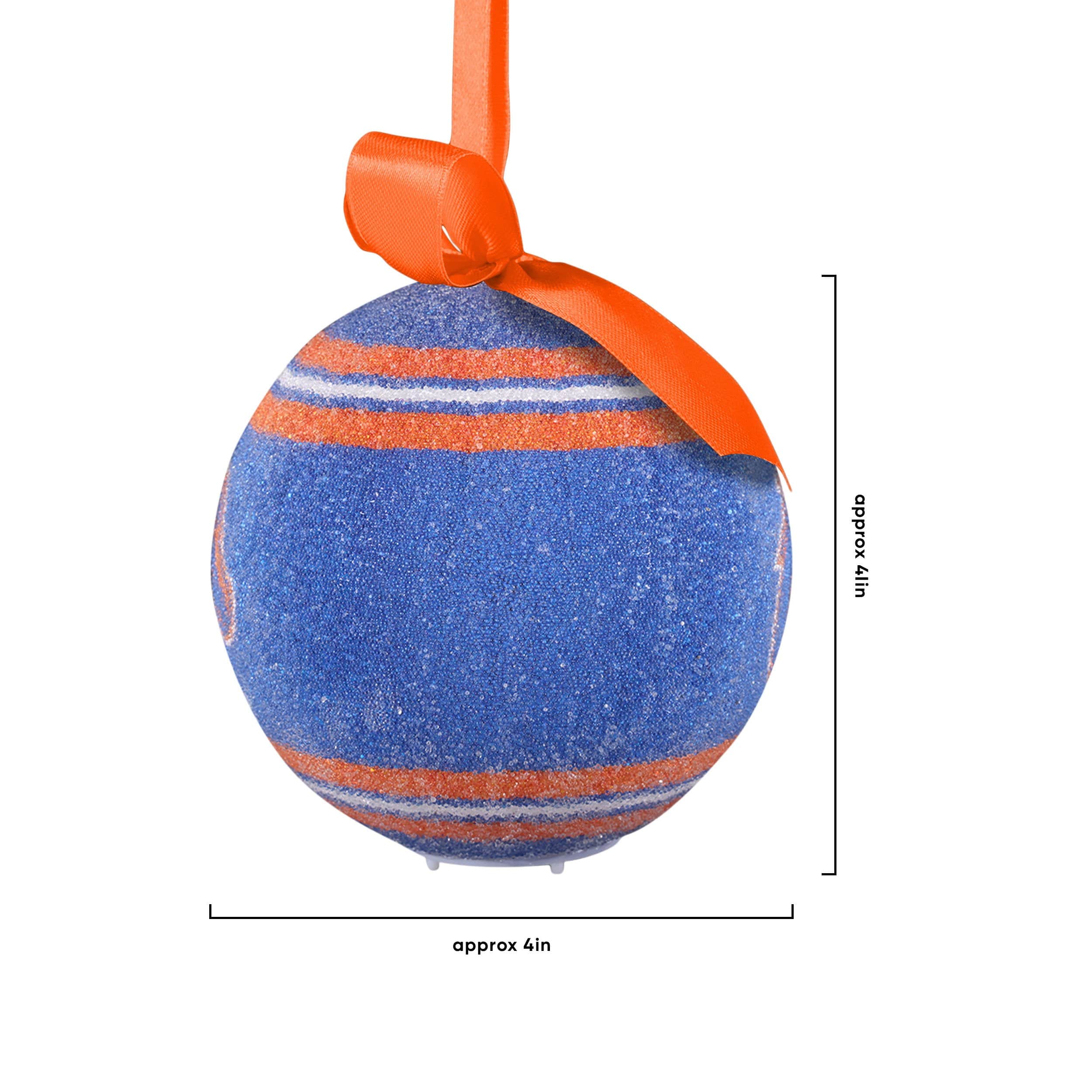 Boise State Broncos NCAA LED Shatterproof Ball Ornament - Image 4