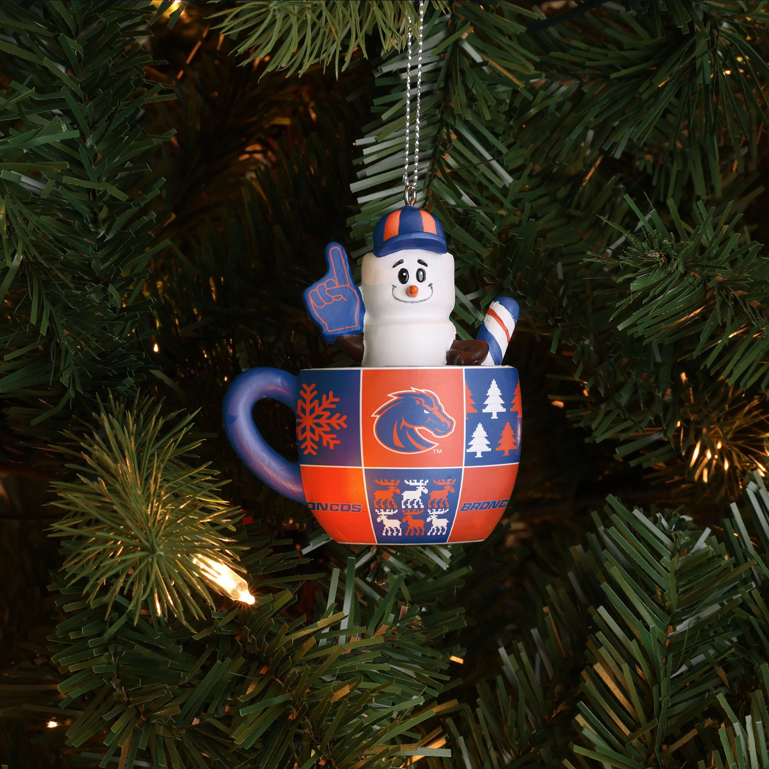 Boise State Broncos NCAA Smores Mug Ornament - Image 2