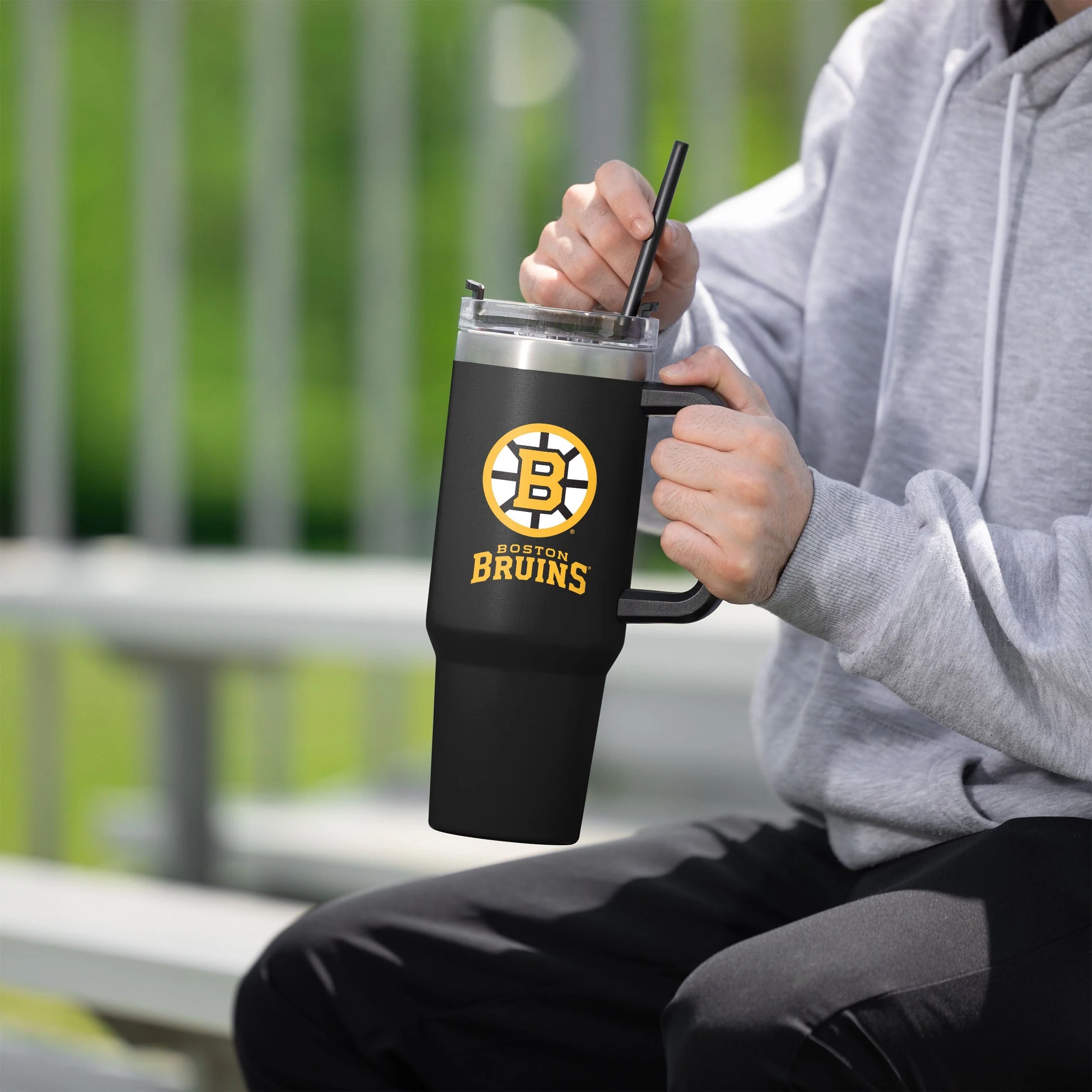 Boston Bruins NHL 40 oz XL Tumbler - Image 4