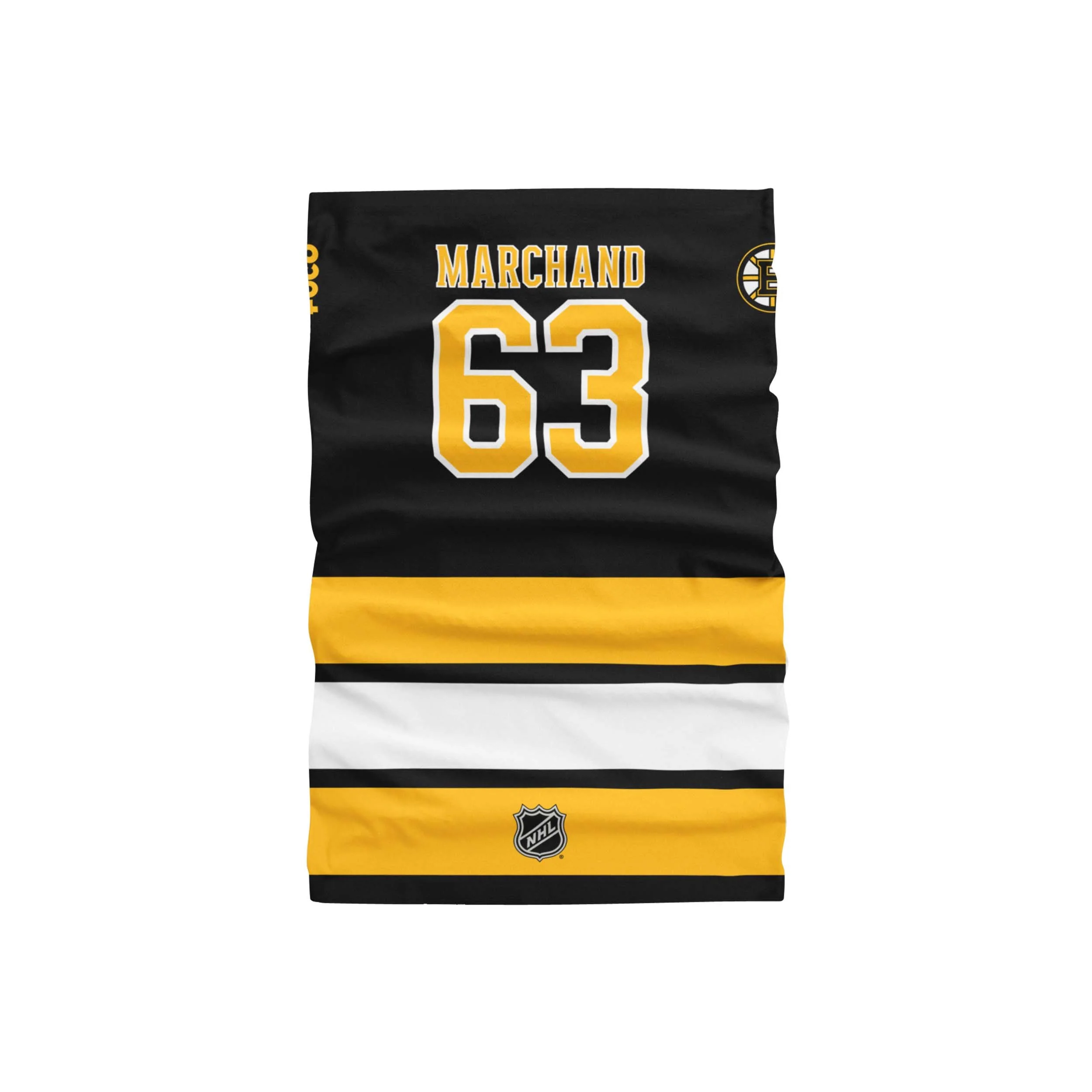 Boston Bruins NHL Brad Marchand Gaiter Scarf - Image 2
