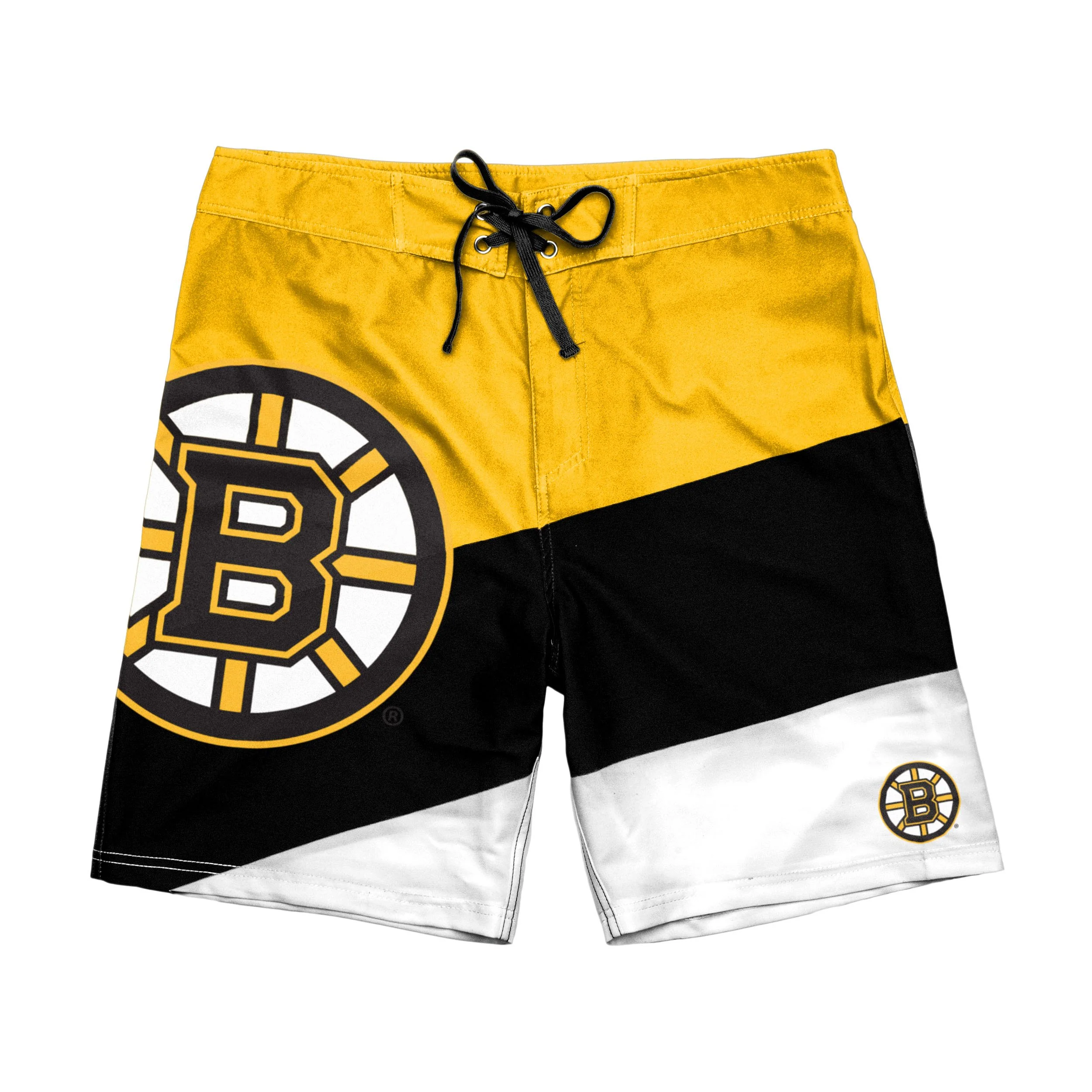 Boston Bruins NHL Mens Color Dive Boardshorts - Image 3