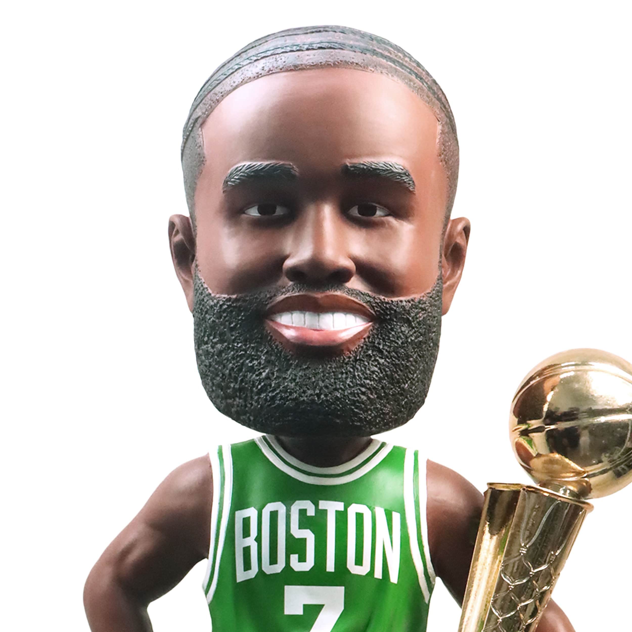 Boston Celtics 2024 NBA Champions 3 Ft Jaylen Brown MVP Bobblehead - Image 2