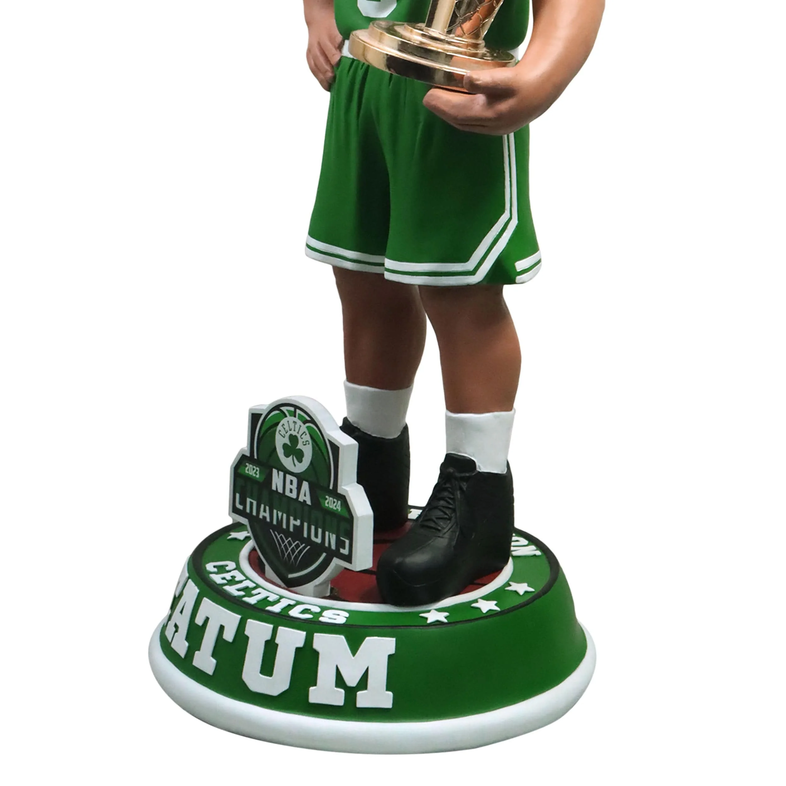 Boston Celtics 2024 NBA Champions Jayson Tatum 3 Ft Bobblehead - Image 3
