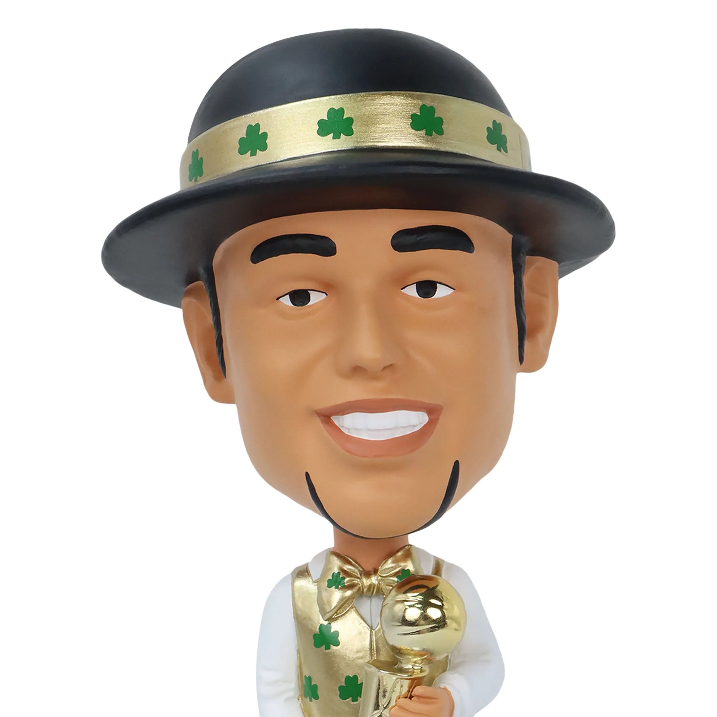 Boston Celtics 2024 NBA Champions Lucky The Leprechaun Ring Base Mascot Bighead Bobblehead - Image 2