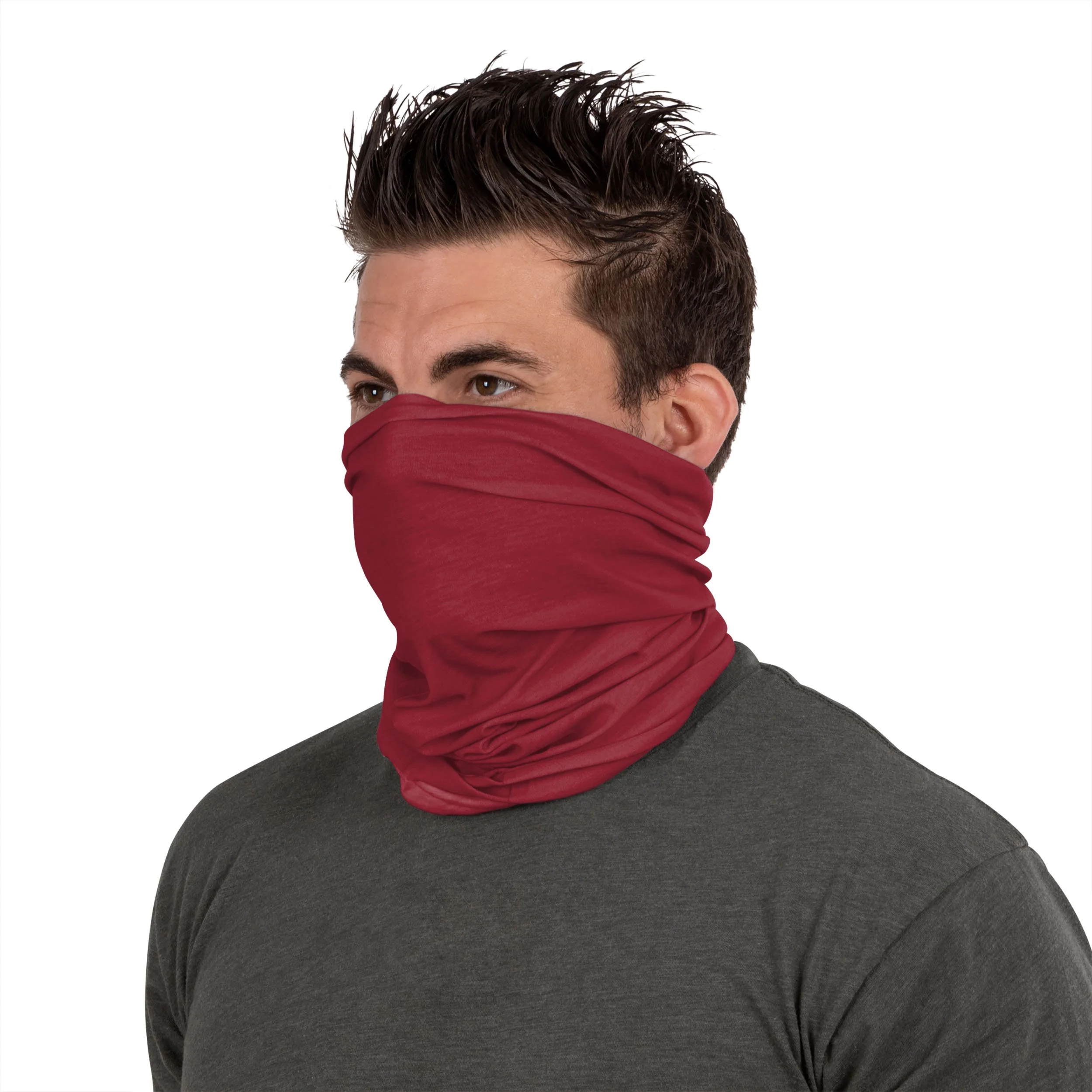 Boston College Eagles NCAA Mini Print Logo Gaiter Scarf - Image 3