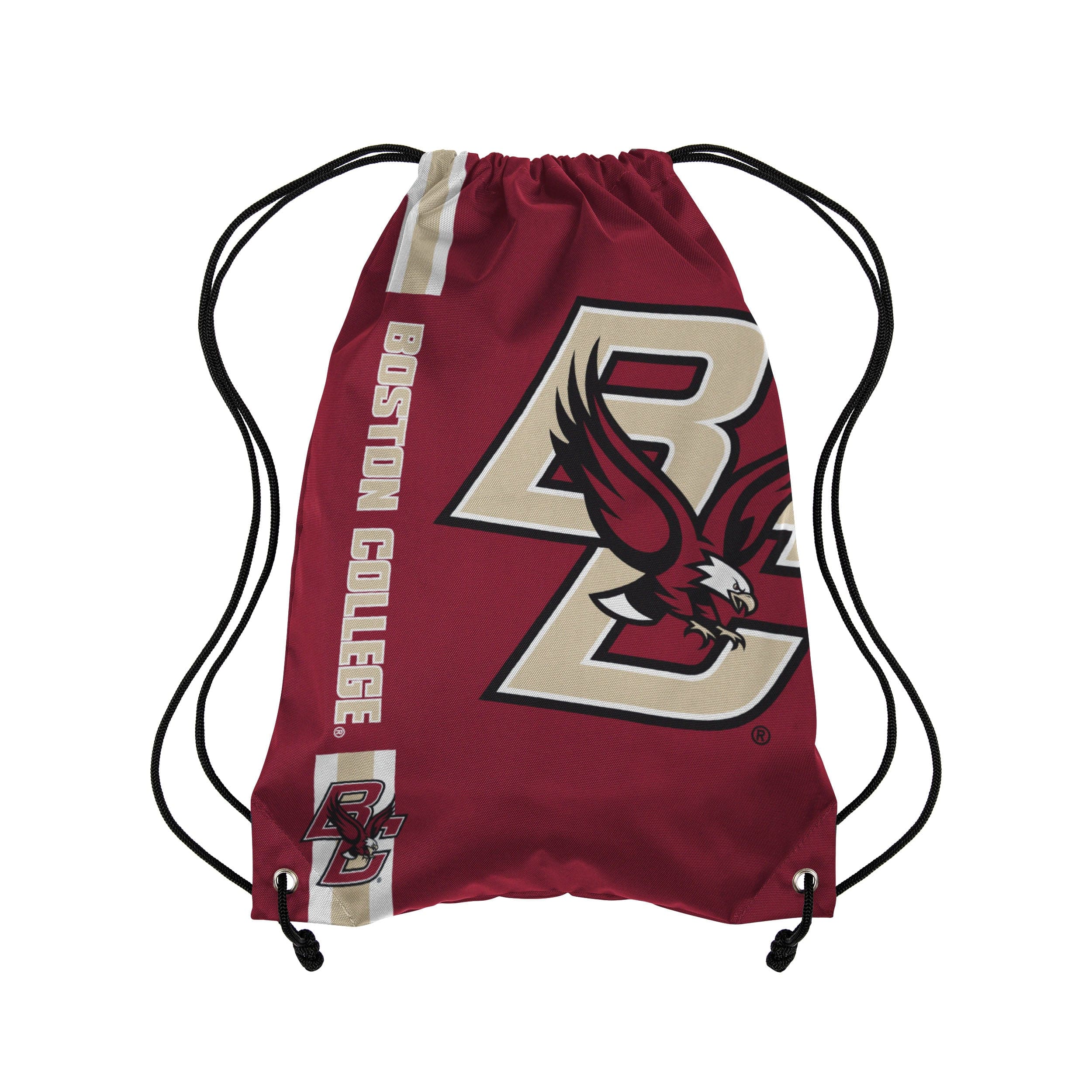Boston College Eagles NCAA Big Logo Drawstring Backpack