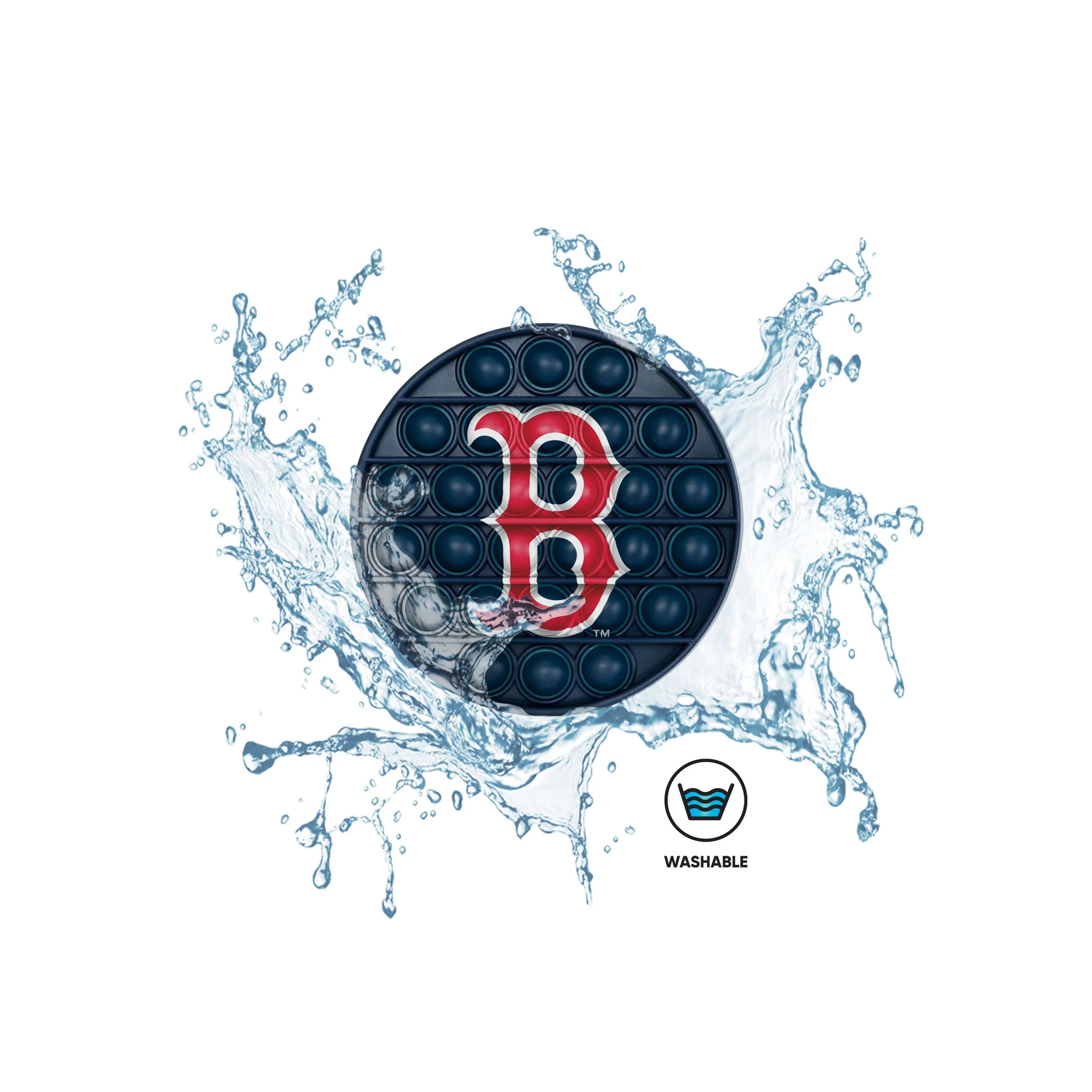 Boston Red Sox MLB 2 Pack Ball & Square Push-Itz Fidget - Image 5
