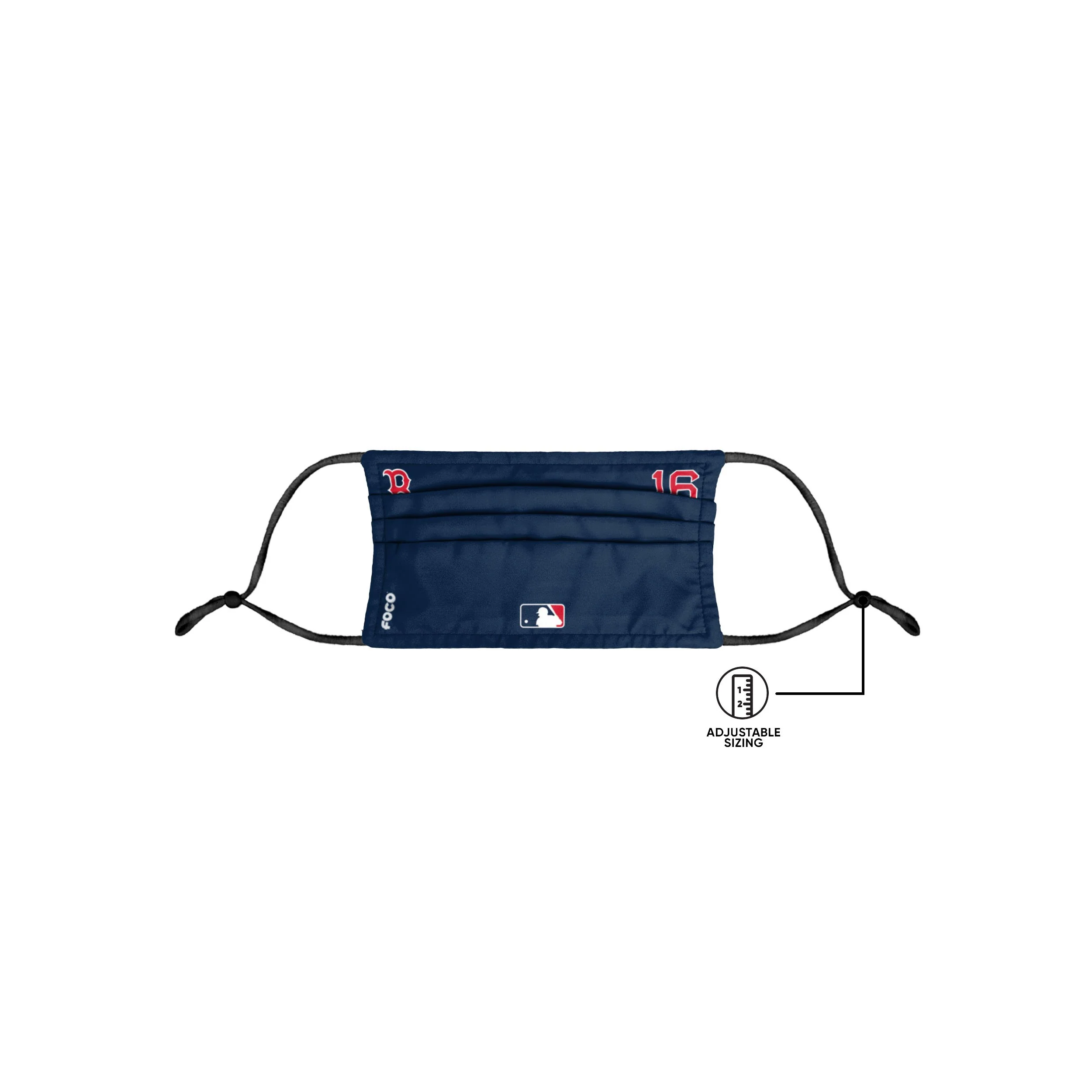 Boston Red Sox MLB Andrew Benintendi On-Field Gameday Adjustable Face Cover - Image 6