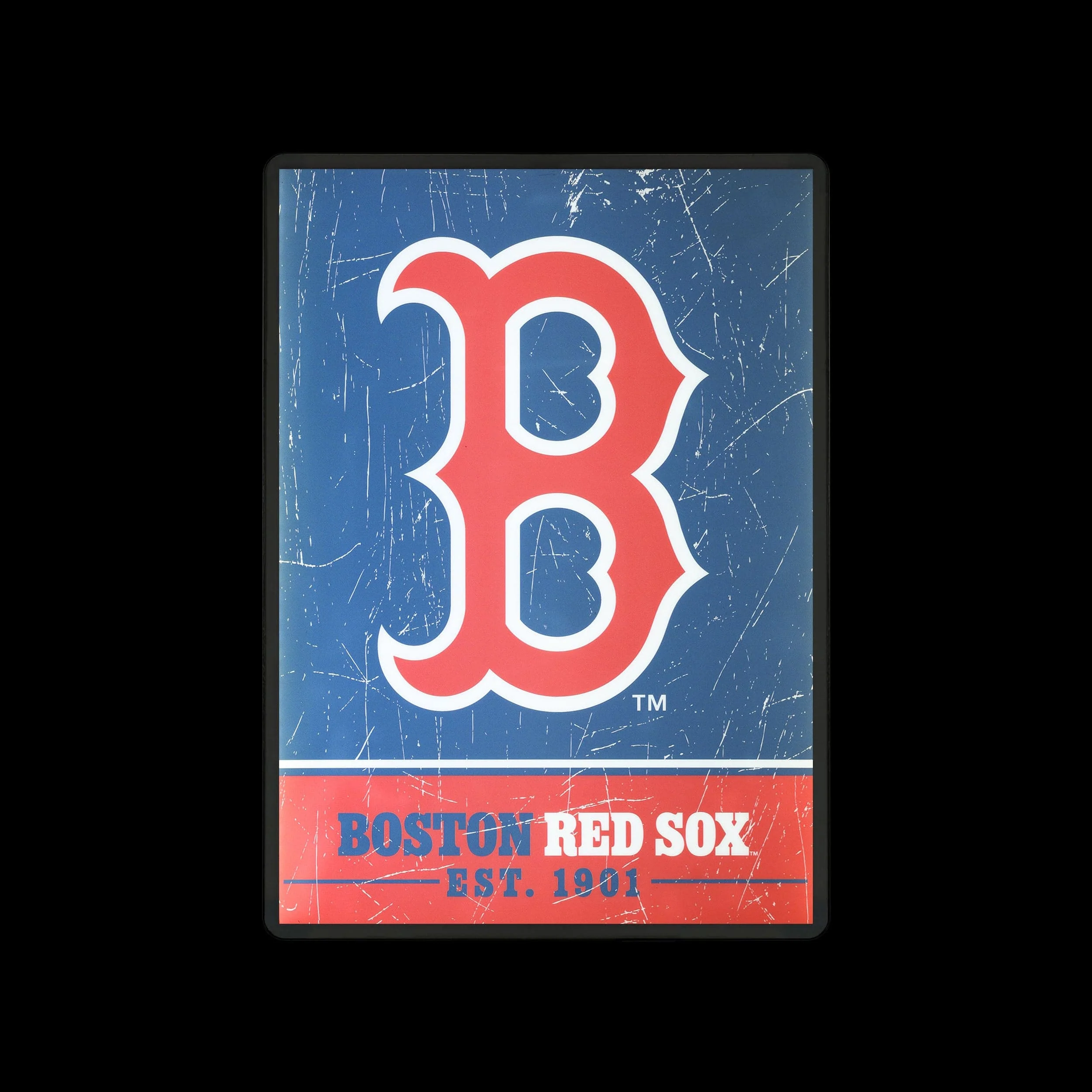 Boston Red Sox MLB Big Logo Backlit Sign - Image 2
