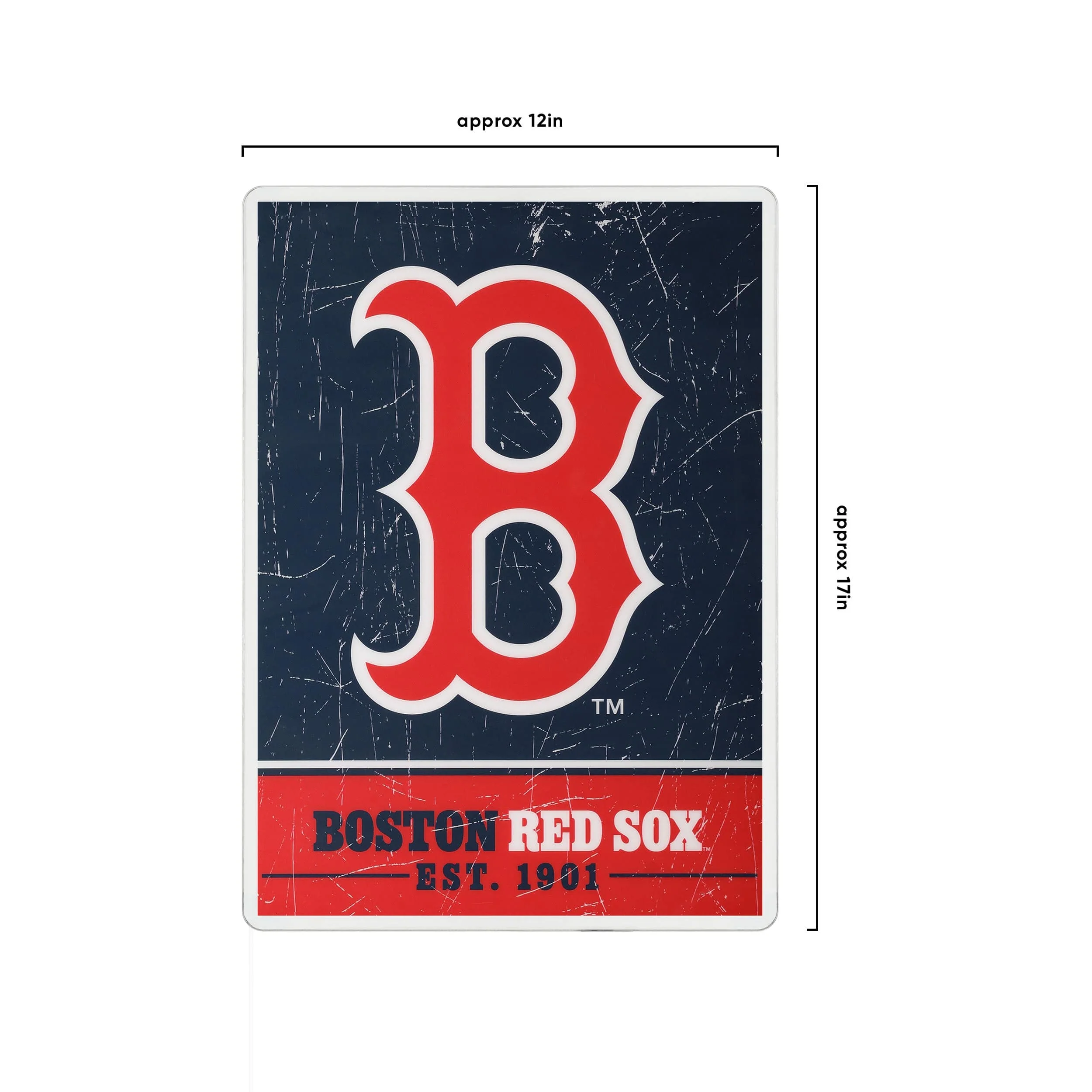 Boston Red Sox MLB Big Logo Backlit Sign - Image 4