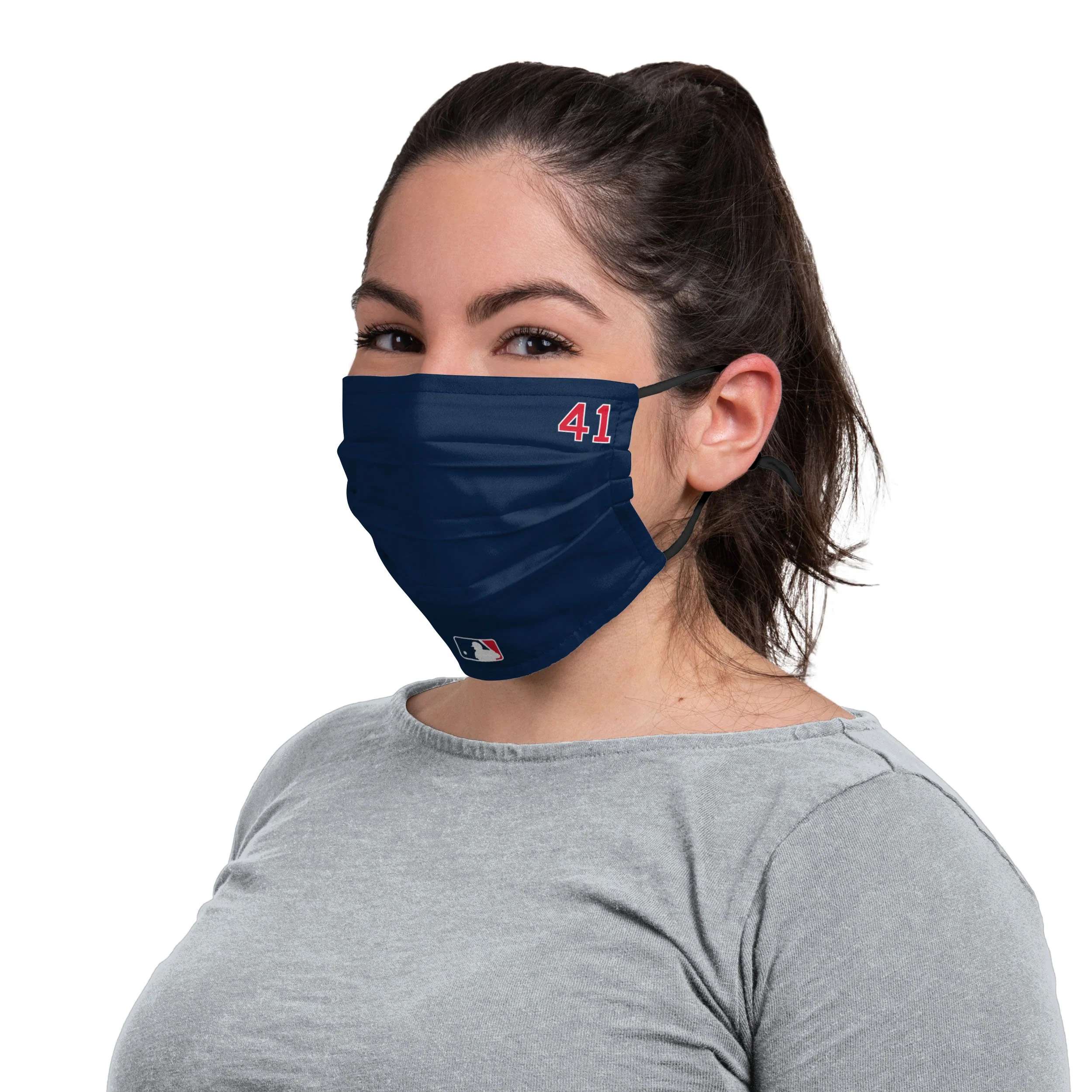 Boston Red Sox MLB Chris Sale On-Field Gameday Adjustable Face Cover - Image 3