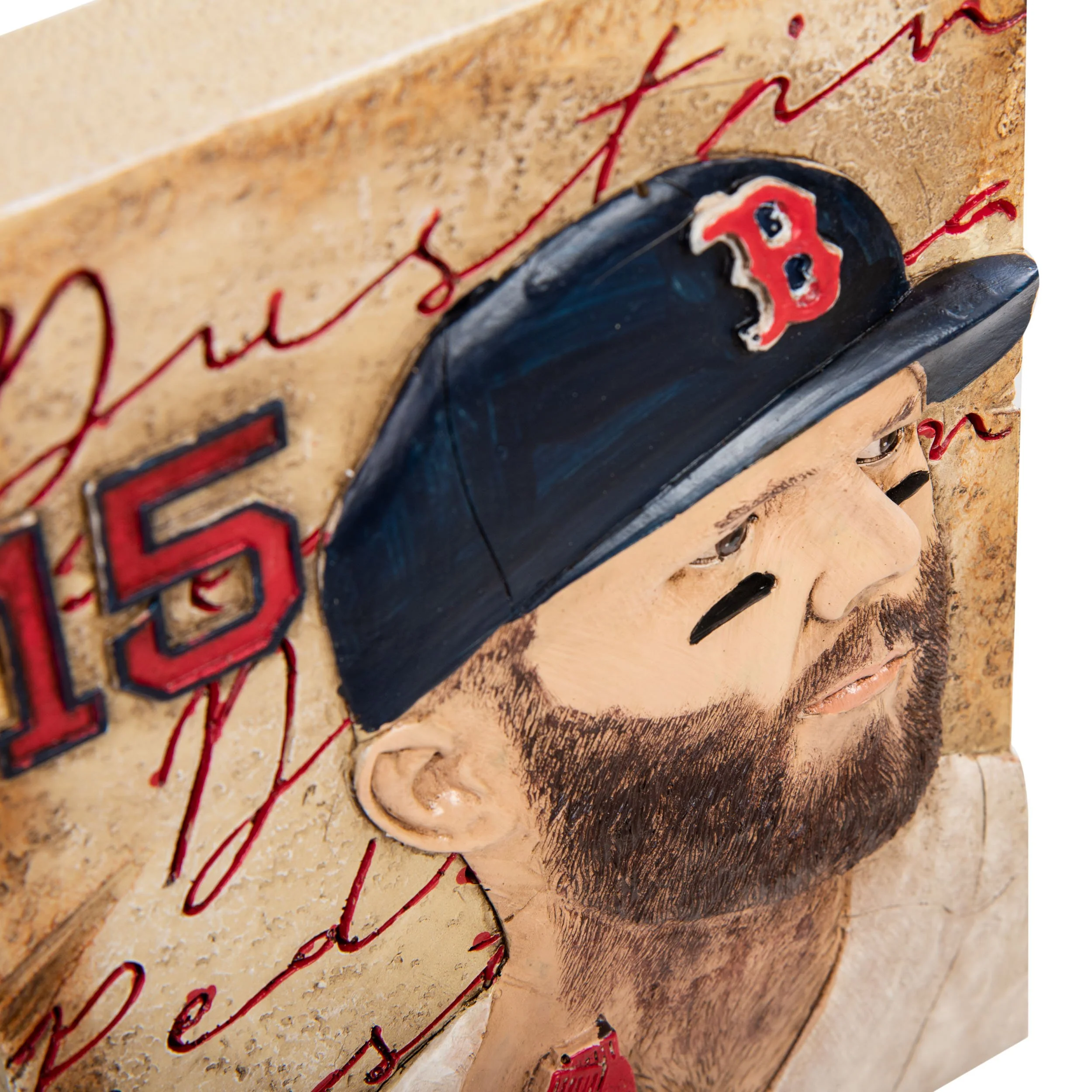 Boston Red Sox MLB Dustin Pedroia Player Wall Plaque - Image 2