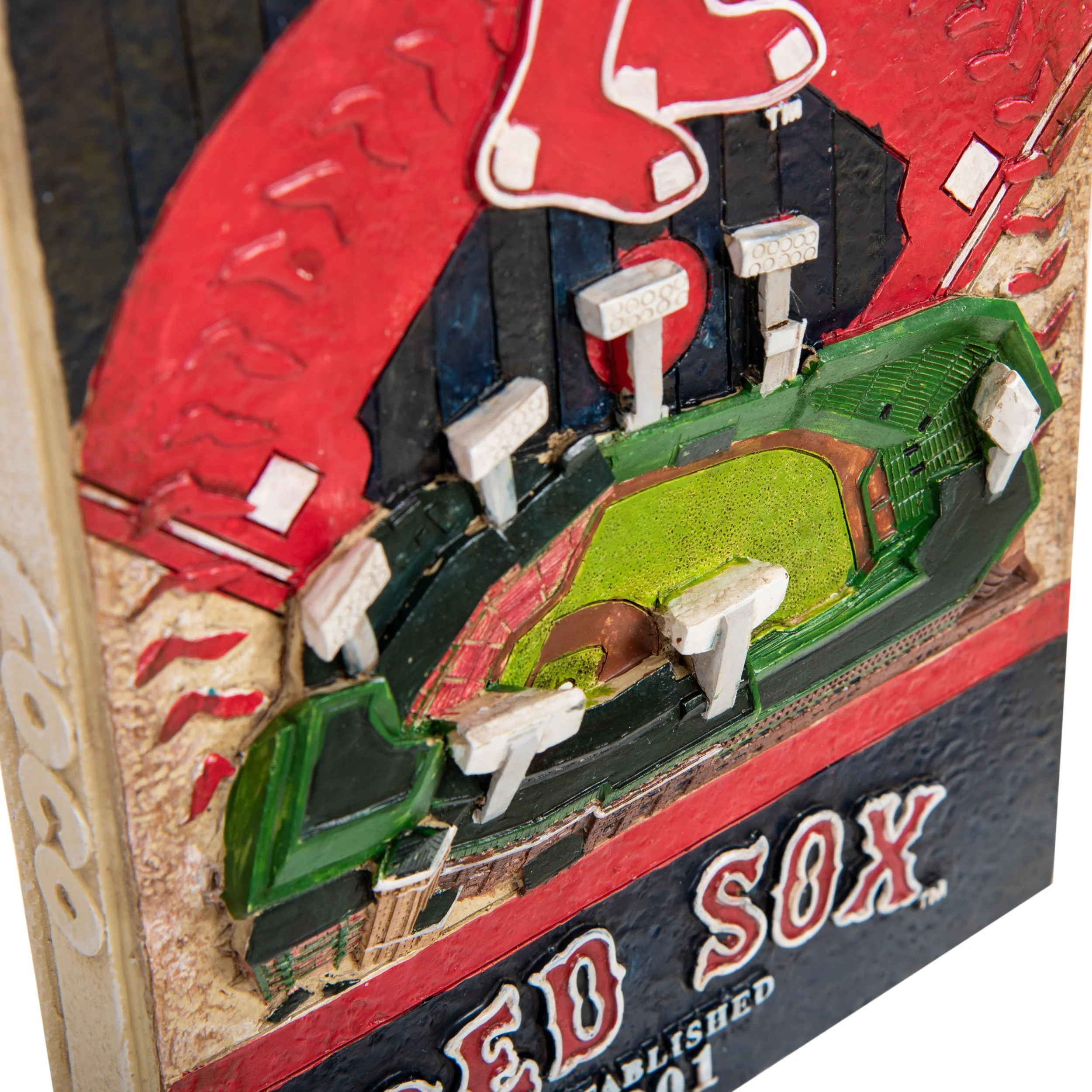 Boston Red Sox MLB Fenway Park Stadium Wall Plaque - Image 2