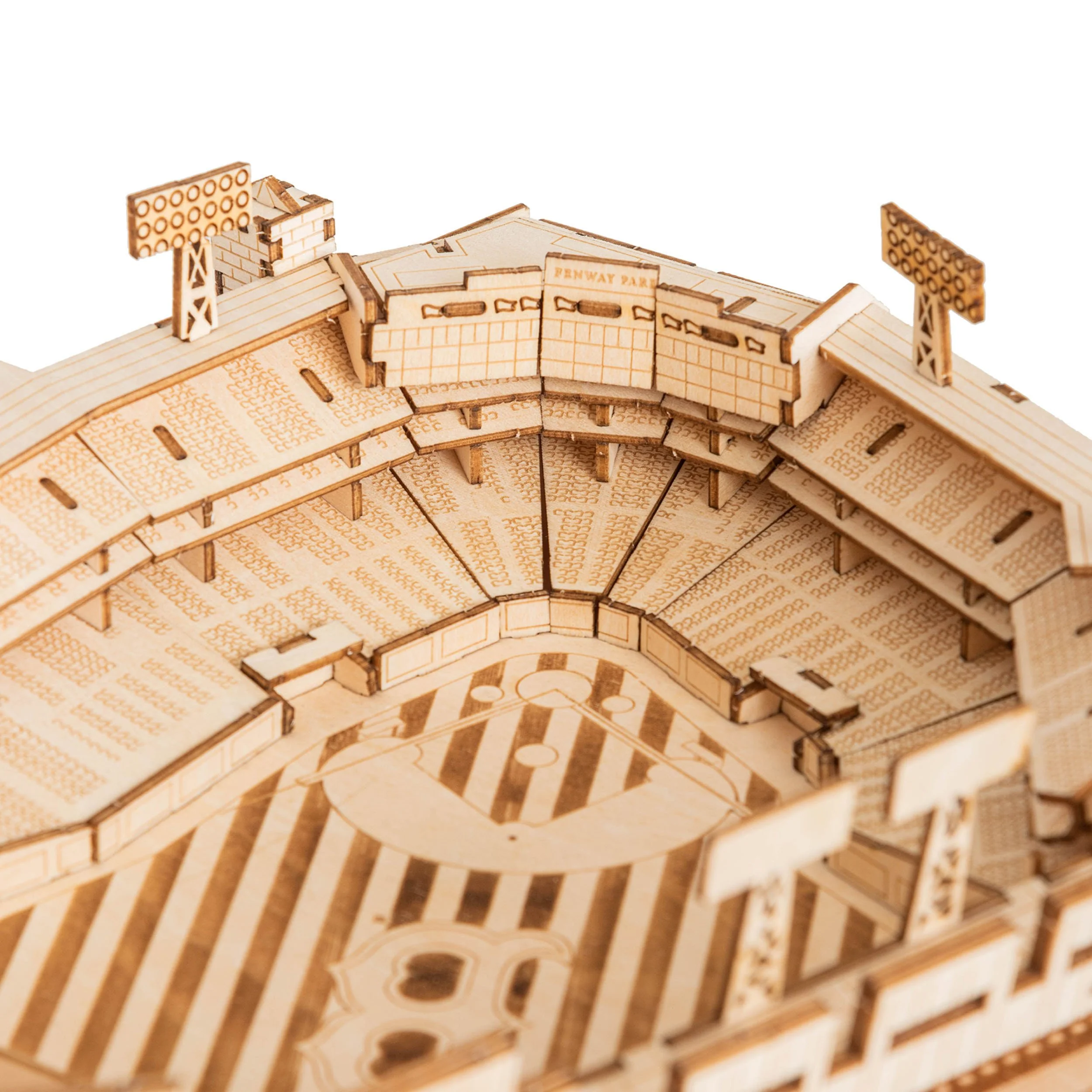 Boston Red Sox MLB Fenway Park Wood PZLZ Stadium - Image 3