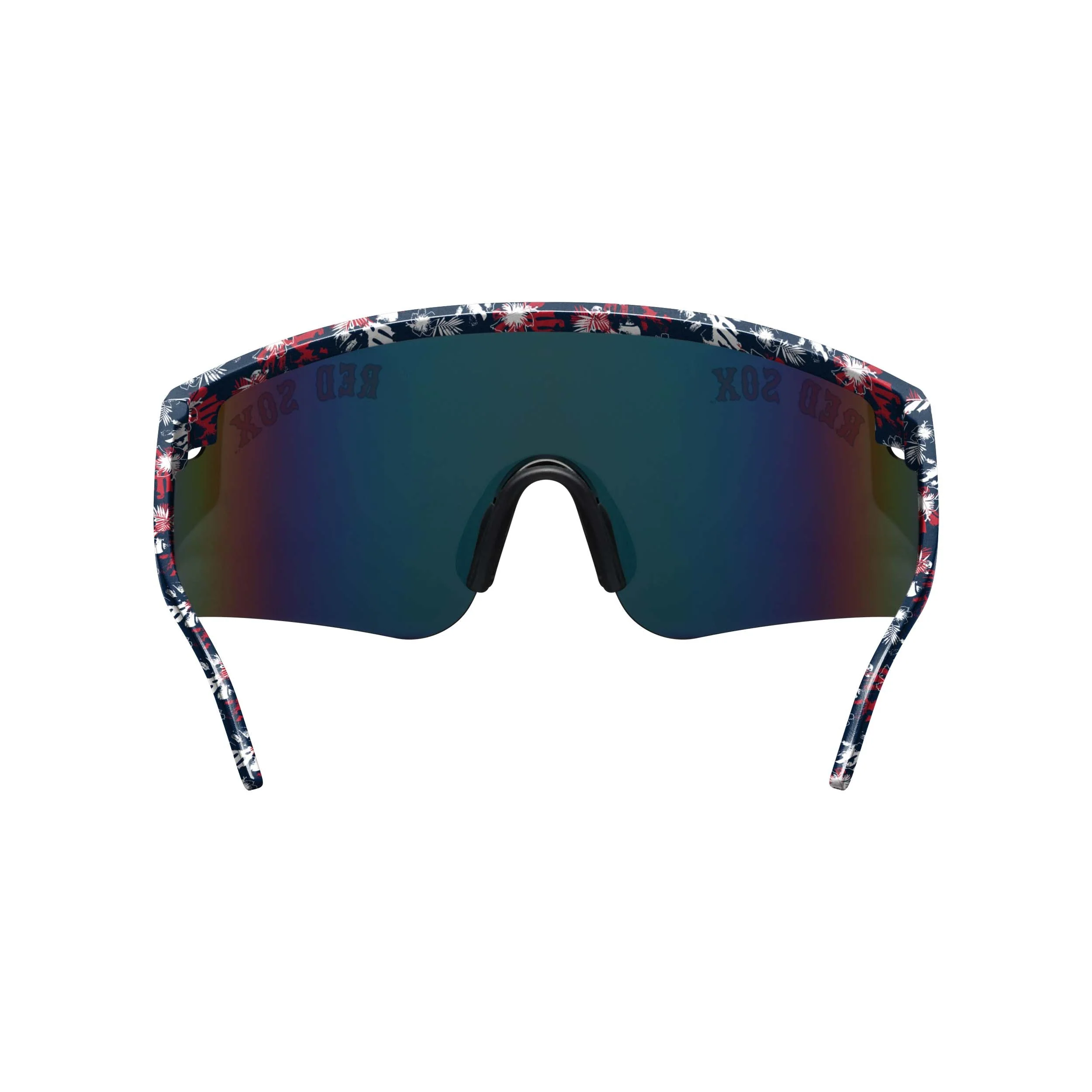 Boston Red Sox MLB Floral Large Frame Sunglasses - Image 5