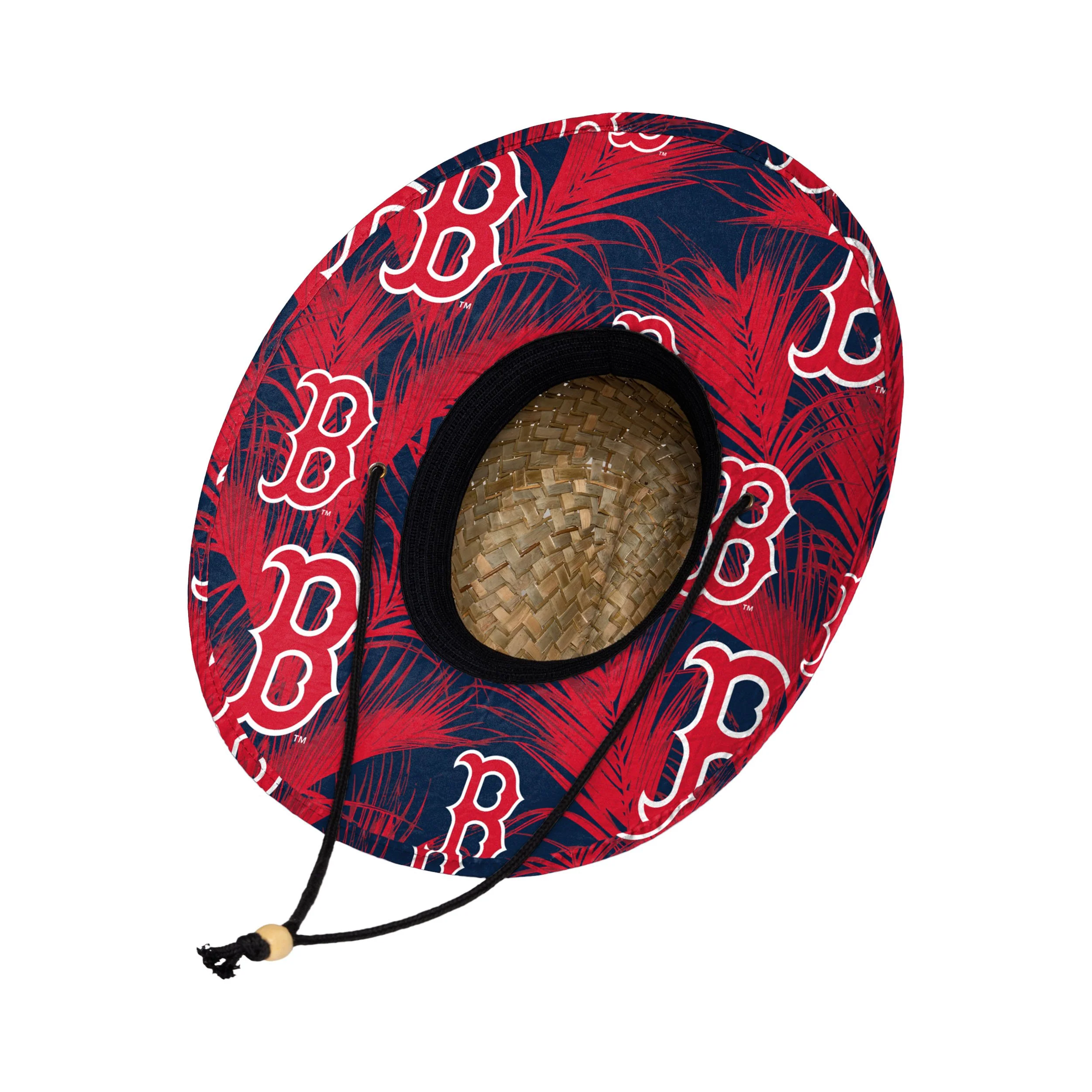 Boston Red Sox MLB Floral Straw Hat - Image 2