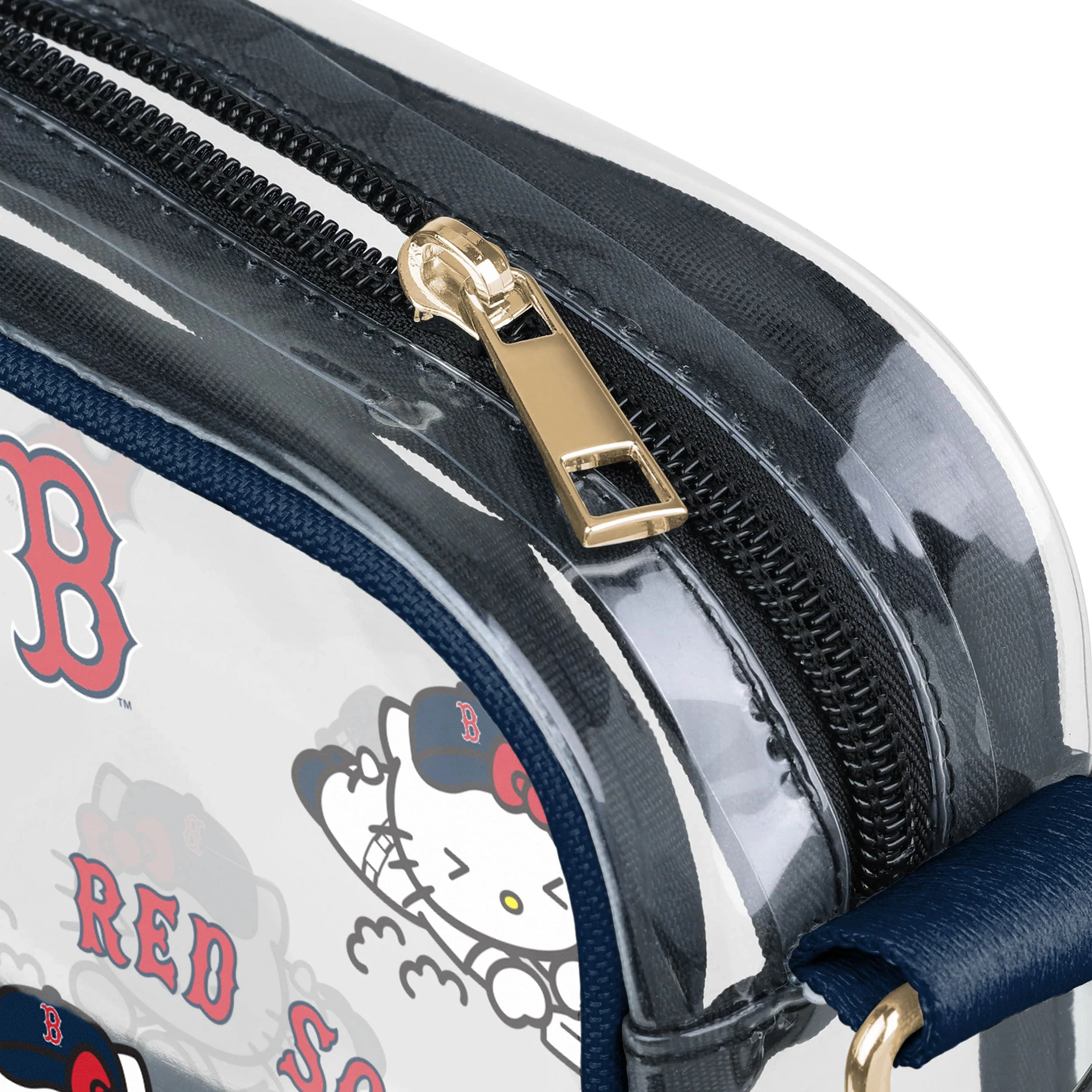 Boston Red Sox MLB Hello Kitty® Clear Crossbody Bag (PREORDER - SHIPS MID JUNE) - Image 4