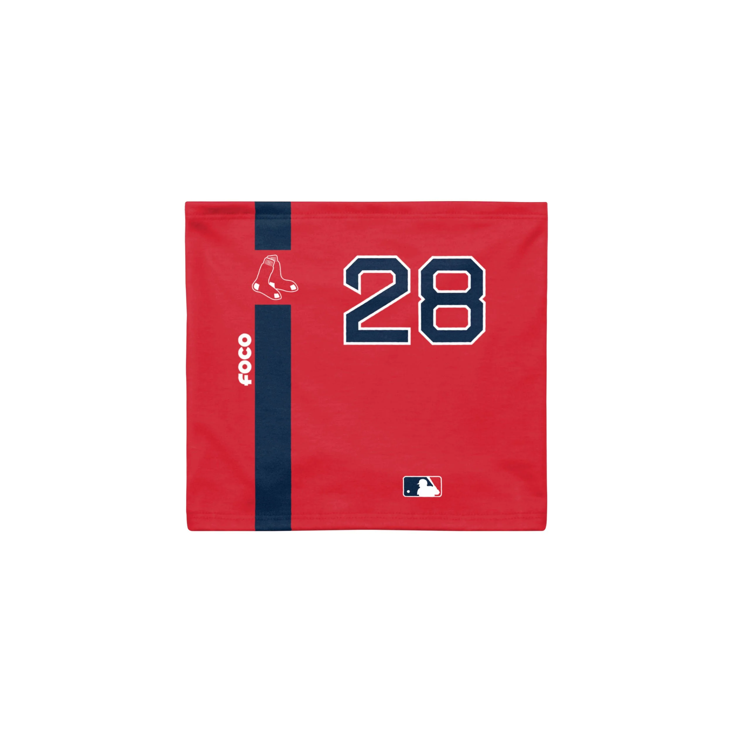 Boston Red Sox MLB JD Martinez On-Field Red UV Gaiter Scarf - Image 2